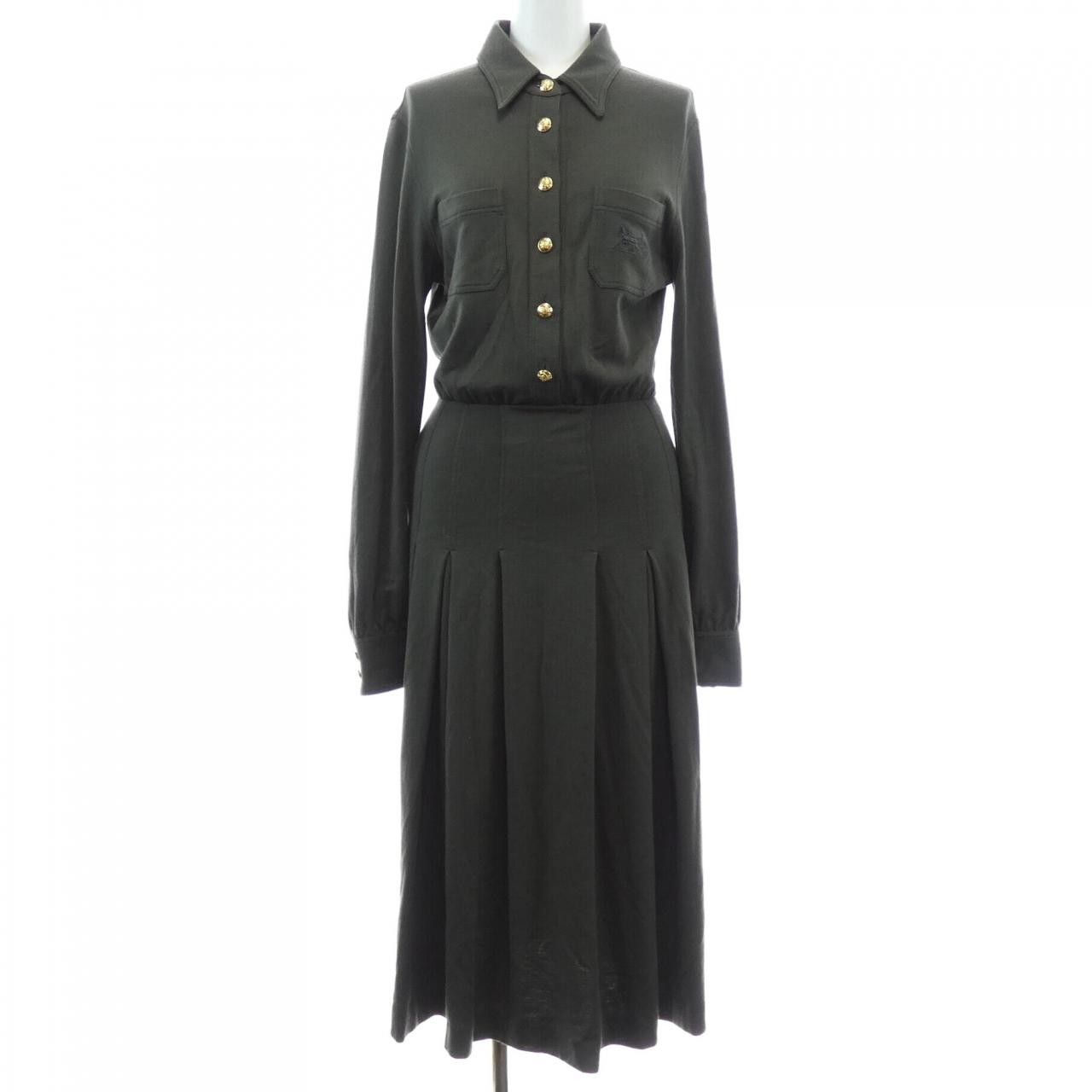 Celine Celine CELINE Cashmere Blend Dress Textile Dresses 2X561453L DUTY FREE for USA Size ONE SIZE - 1 Thumbnail