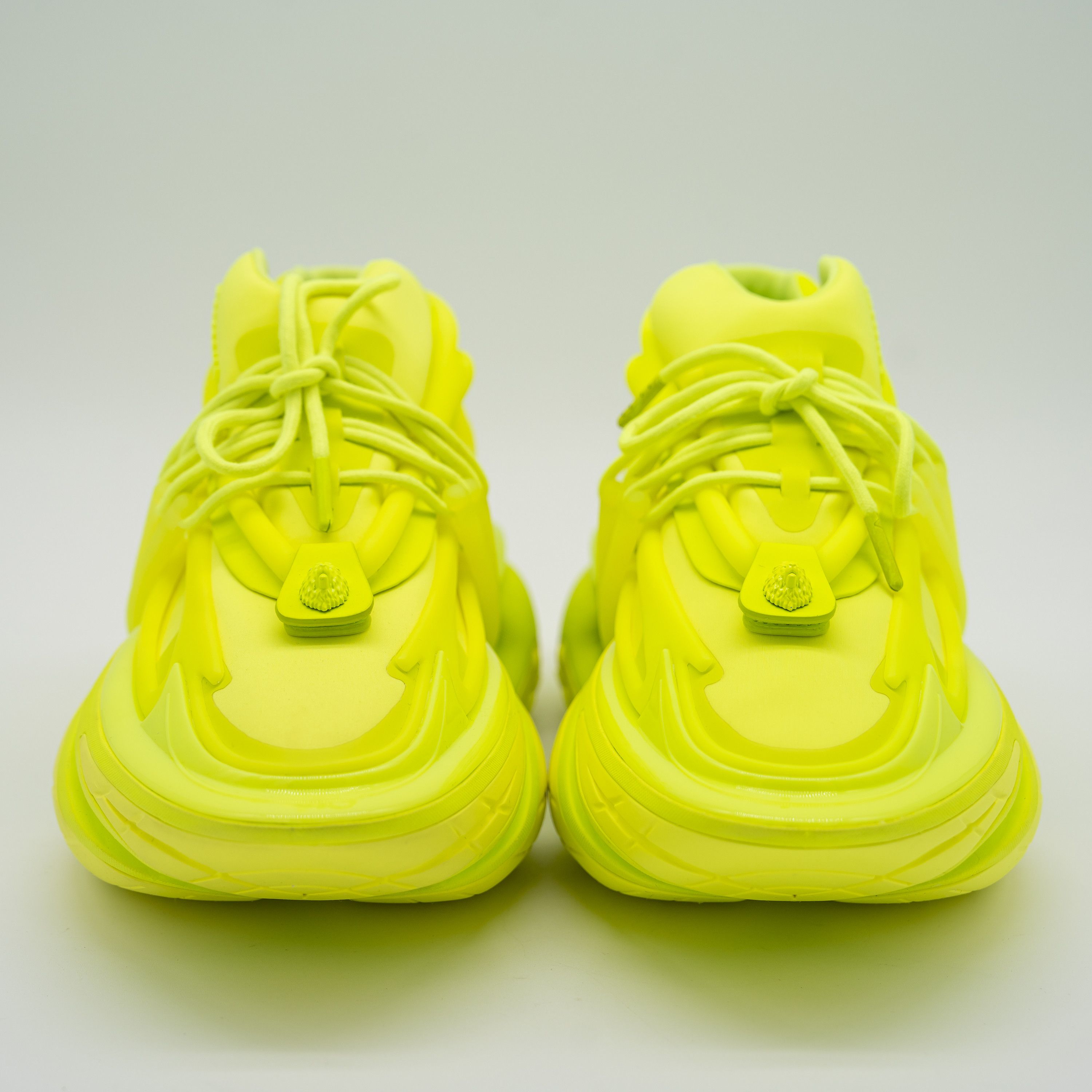 Balmain 42 9 US Balmain Unicorn Neon Green Sneakers Neoprene Size US 9 / EU 42 - 2 Thumbnail