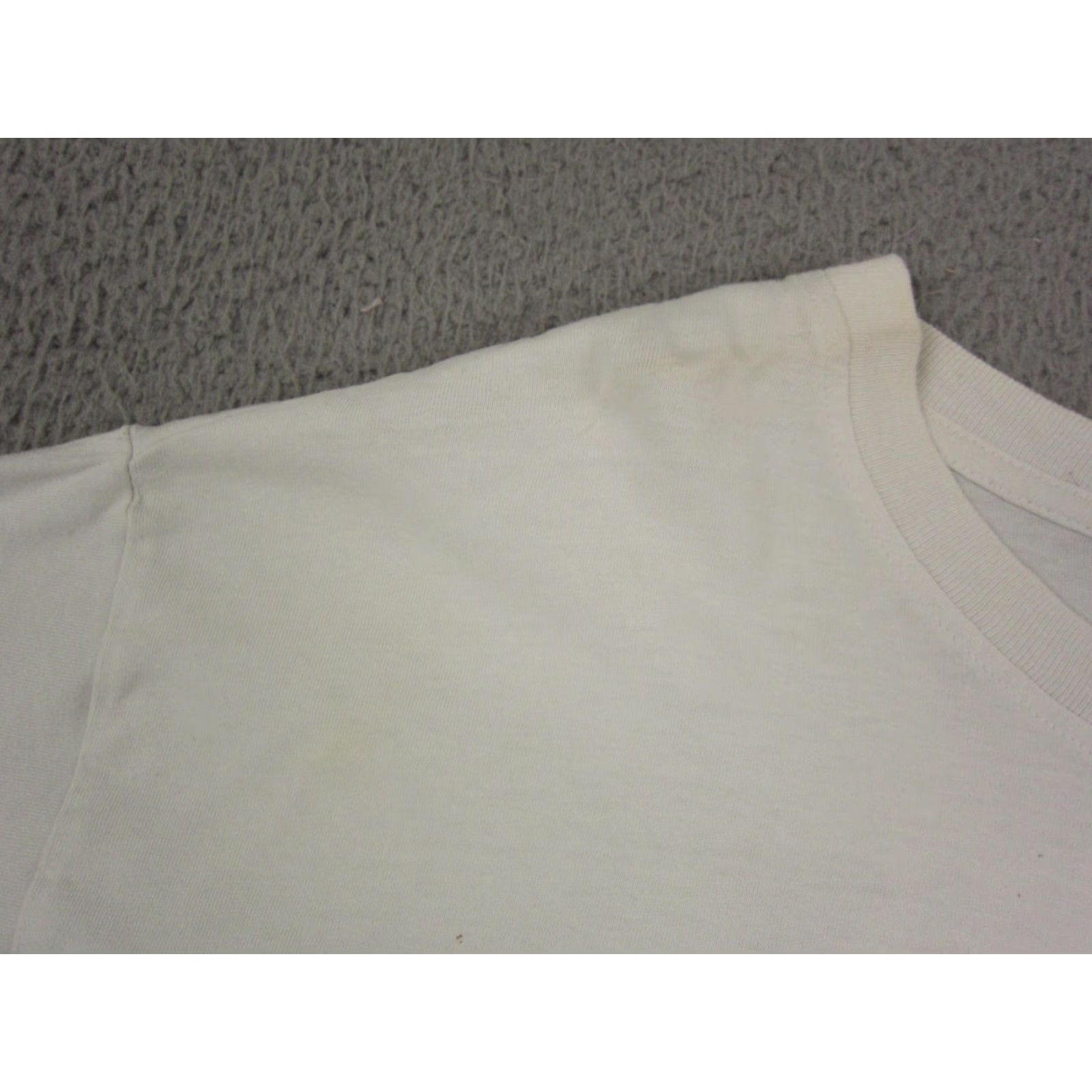 Disney Disney Winnie the Pooh Shirt Womens 3X White Crew Neck Short Sleeve Cotton T-Shirt Casual Easy Care All Seasons 90s Classic Size XXL / US 16-18 / IT 52-54 - 7 Thumbnail