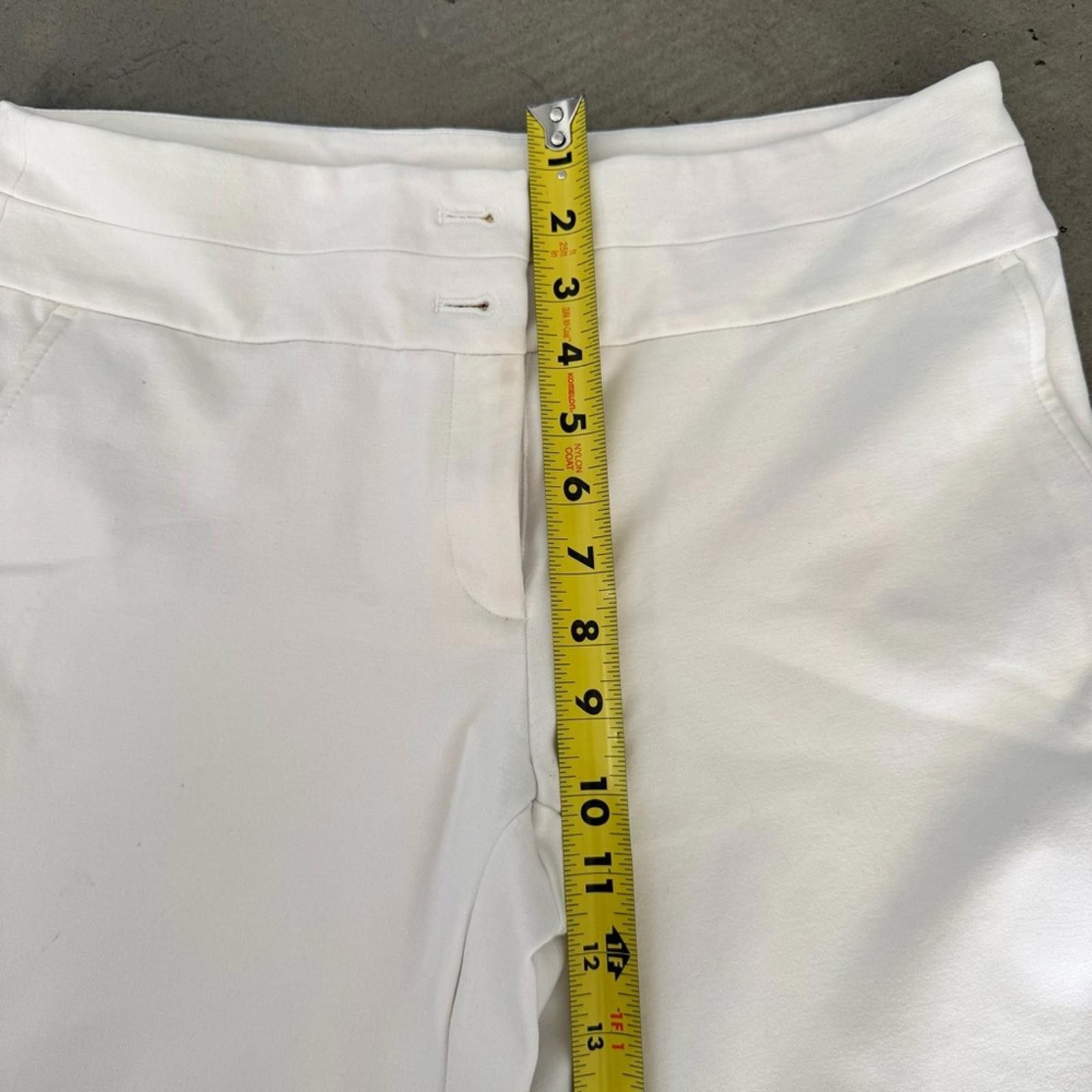 Other Anne Klein Pants / Cropped Slim Fit / Ivory / Women’s 6 Size 28" / US 6 / IT 42 - 5 Thumbnail