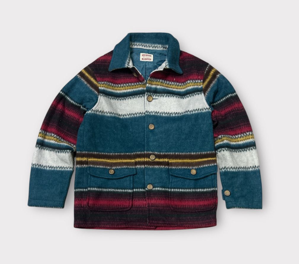 Japanese Brand Valman Navajo Native Pattern Wool Jacket Size US M / EU 48-50 / 2 - 1 Thumbnail