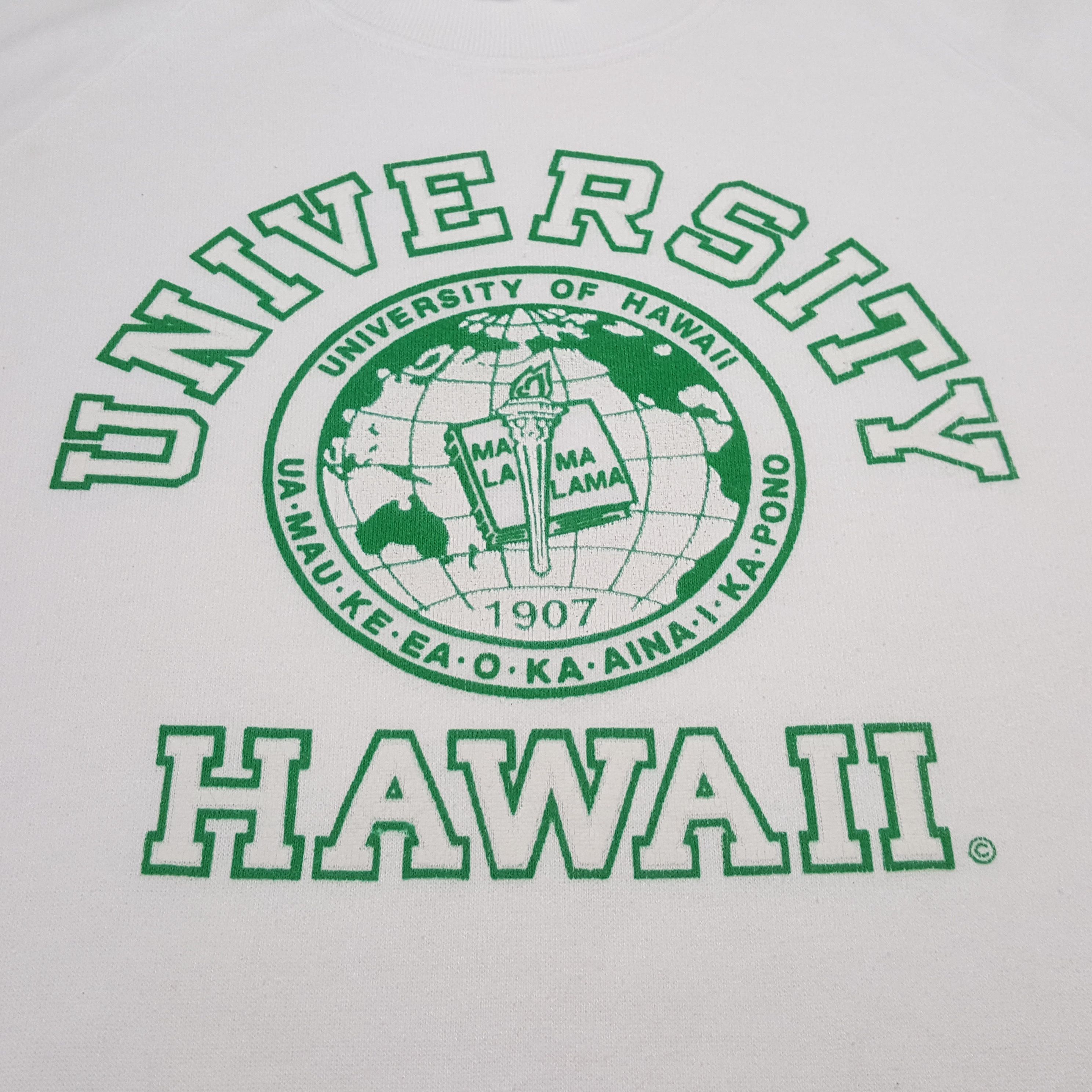TEE JAYS Vintage University Hawaii Promo Sweatshirt C326N9 Size US M / EU 48-50 / 2 - 8 Thumbnail