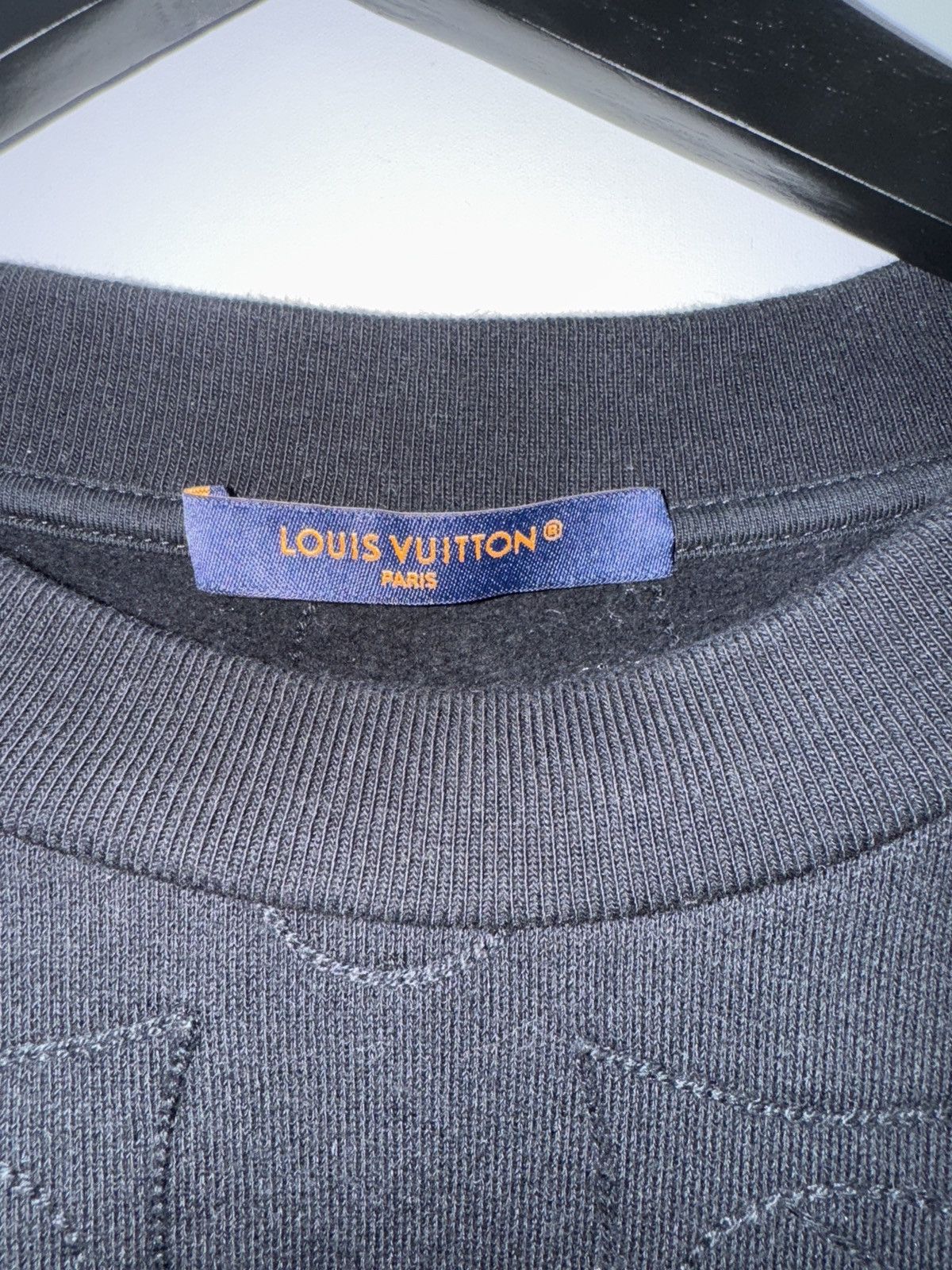 Louis Vuitton Lv Embroidered Cotton Jersey Crewneck Size US M / EU 48-50 / 2 - 9 Thumbnail