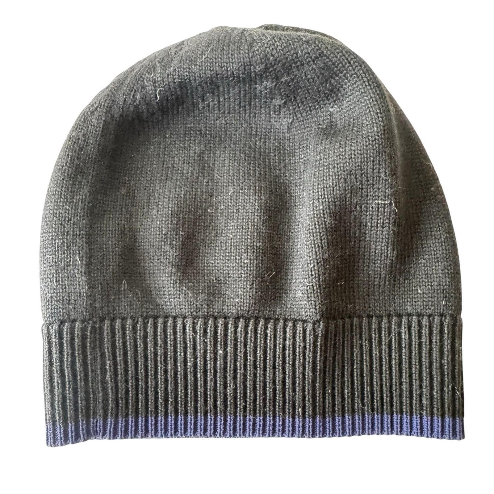Kenzo Tiger head Black Beanie with Blue Stripe Kenzo Tiger head Black Beanie with Blue Stripe main image 4
