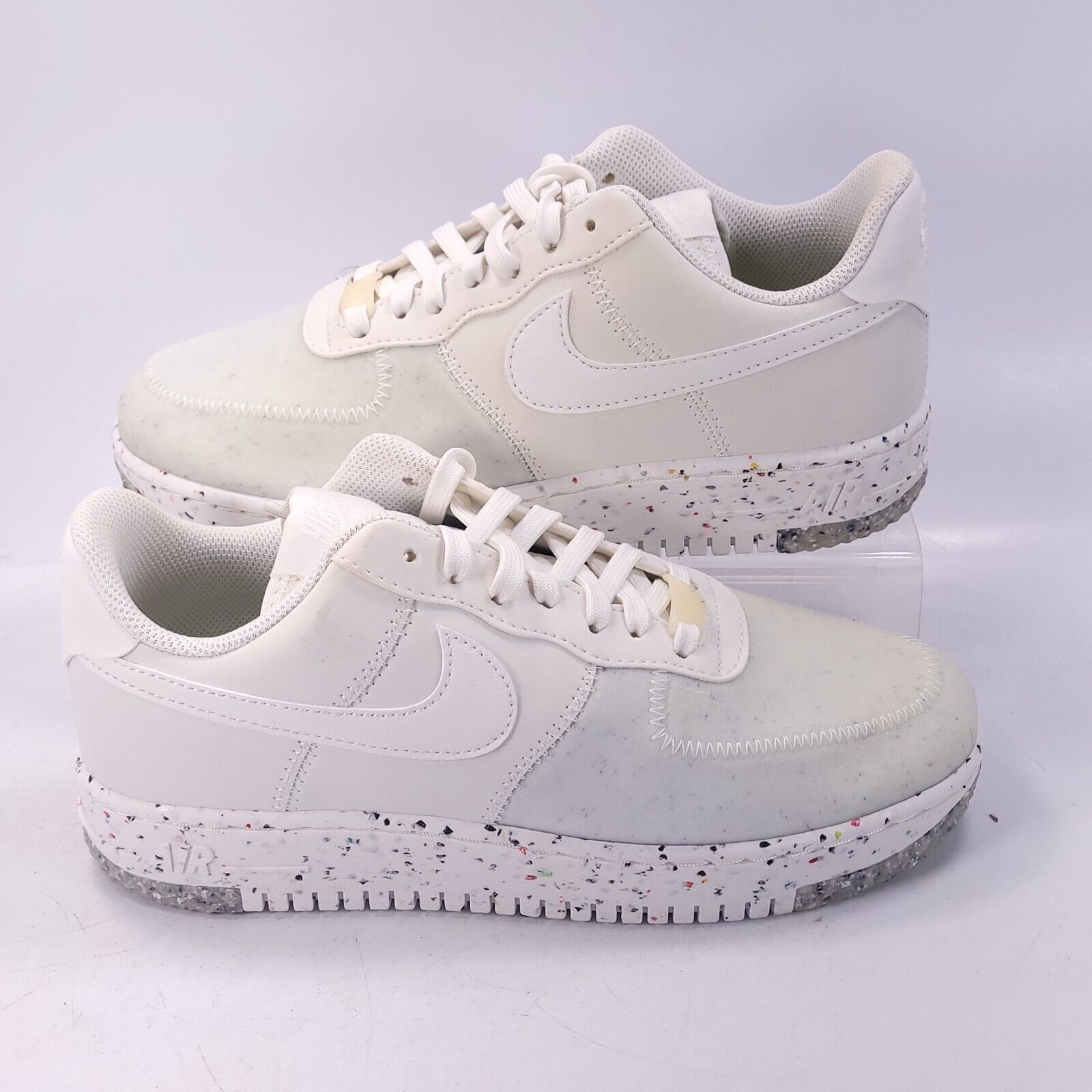 Nike Nike Air Force 1 Crater Shoe Womens Size 8 CT1986-100 White Size US 8 / IT 38 - 6 Thumbnail