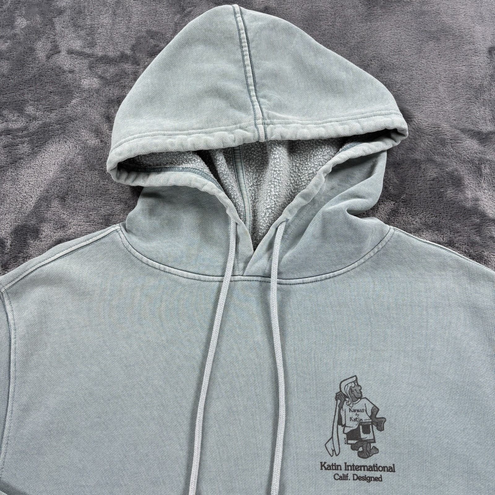 Katin Katin International Hoodie Men Medium Green Surf Graphic Log Size US M / EU 48-50 / 2 - 3 Thumbnail