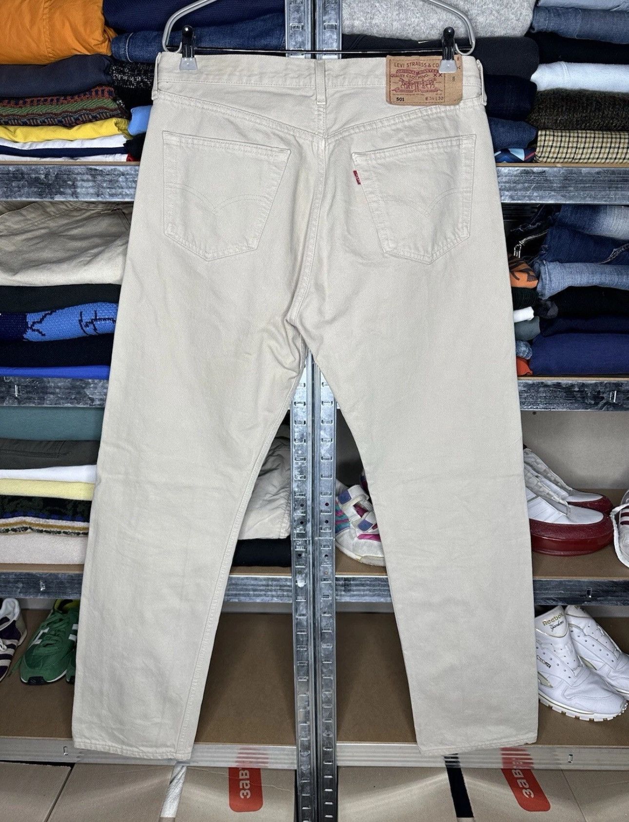 Levi's 34/32 Levi's 501 Vintage Jeans Denim Rarest Y2K Pants Size US 34 / EU 50 - 2 Thumbnail