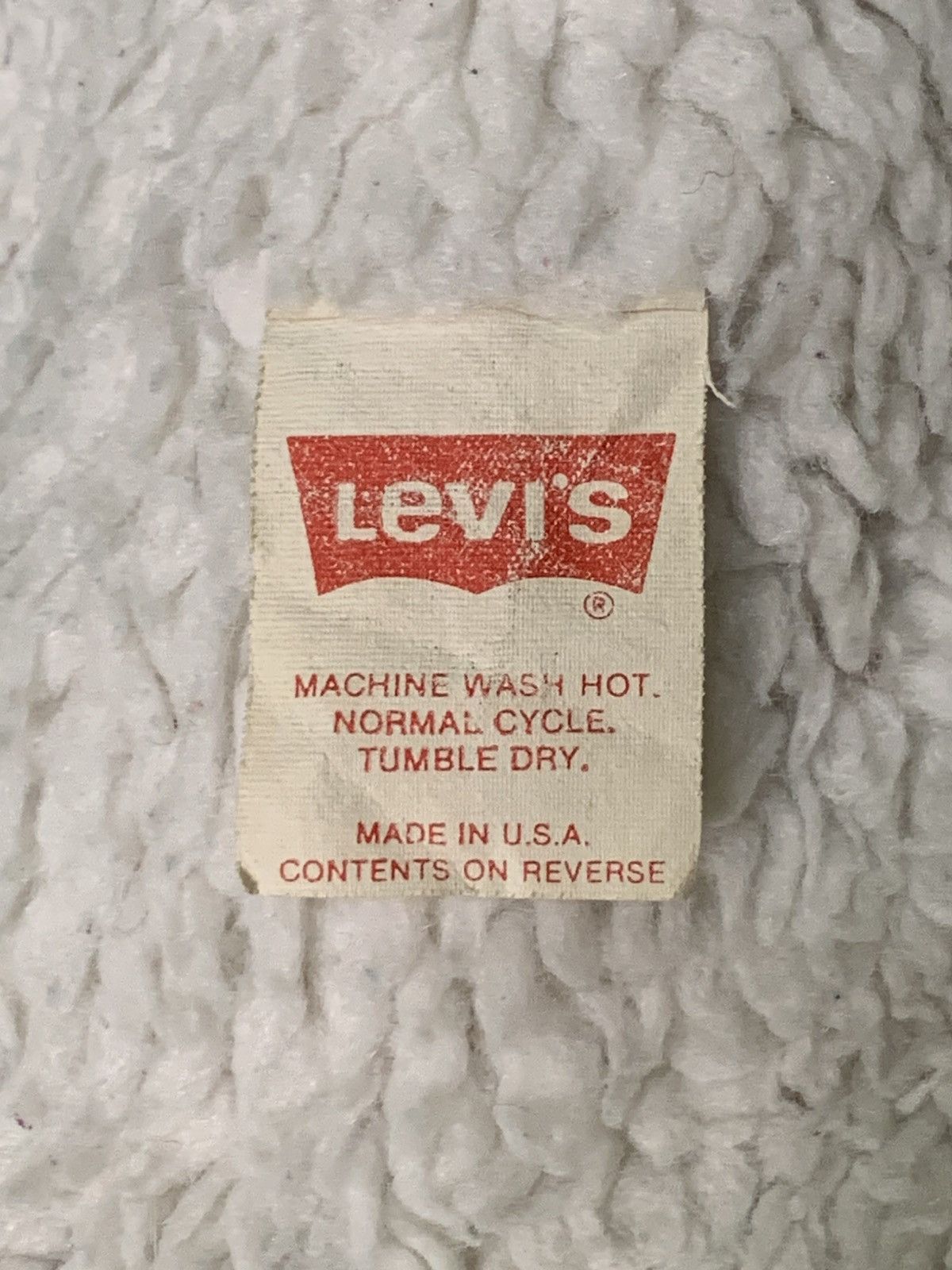 Levi's Vintage Clothing Rare Design Vintage Levi’s Sherpa Jackets Size XL / US 12-14 / IT 48-50 - 5 Thumbnail
