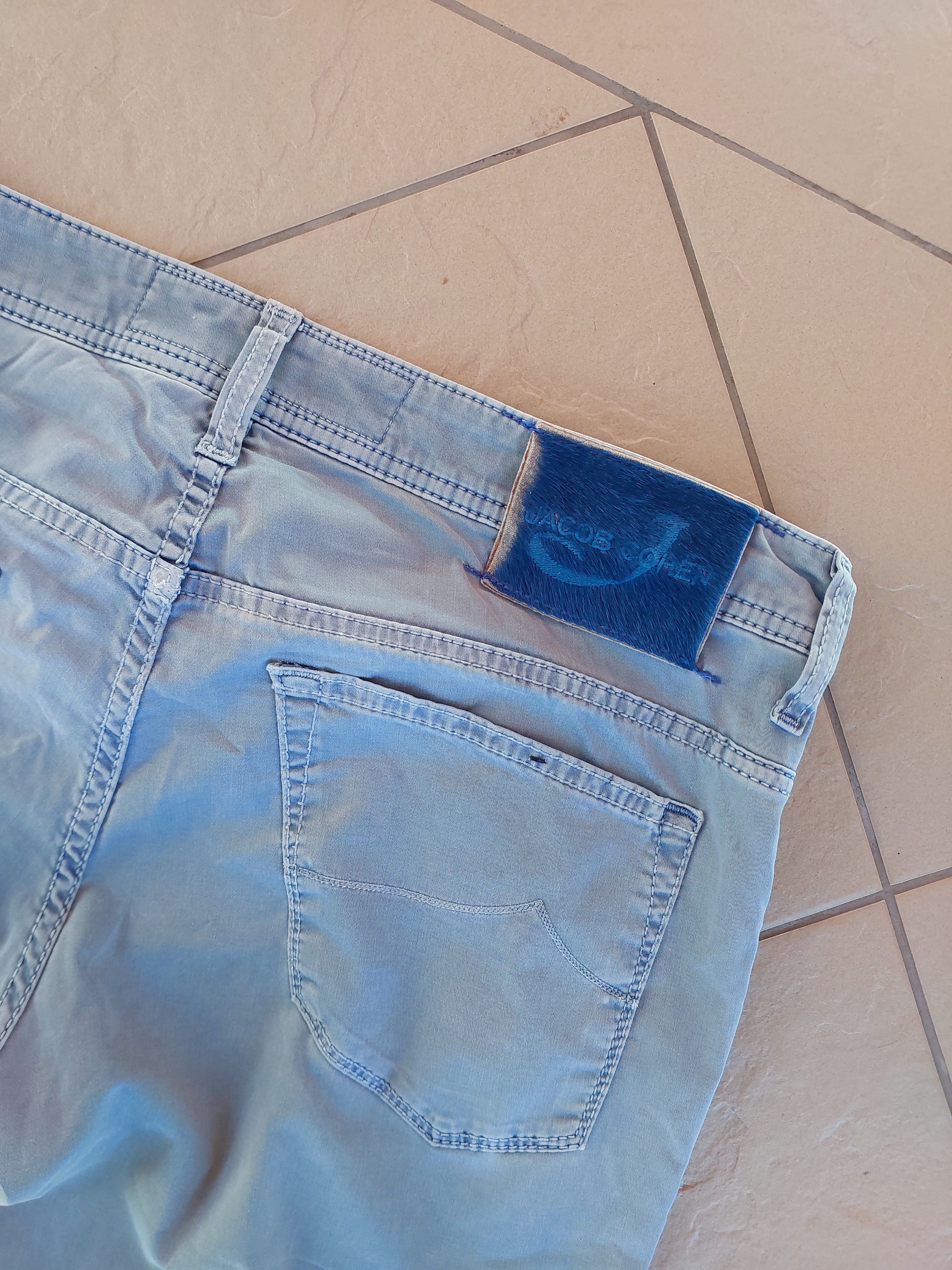 Jacob Cohen Jacob Cohen Light Blue Pants Type 613 Size 33 Size US 33 - 11 Thumbnail