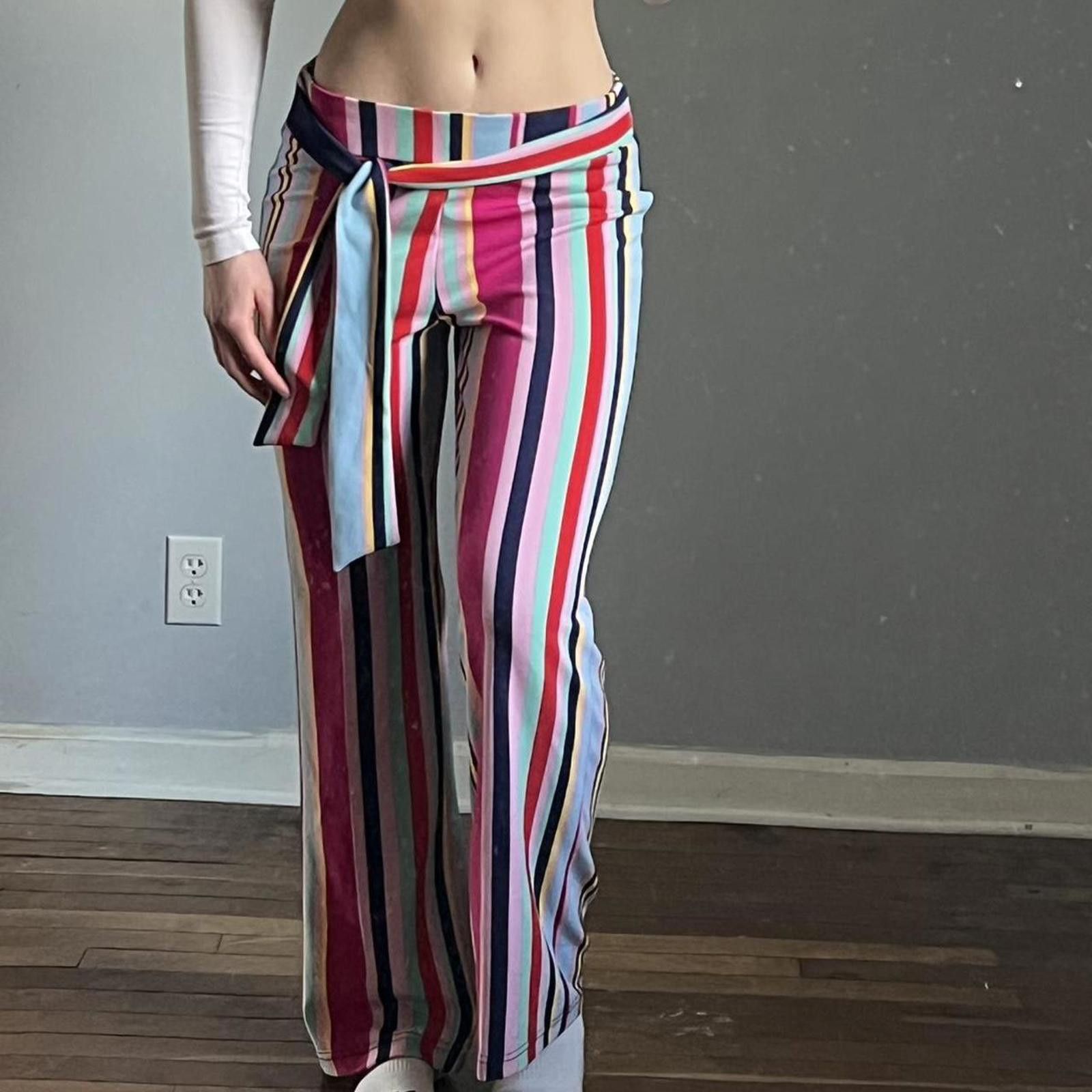 Fashion Nova Fashion Nova Women's Multi Trousers Size 28" / US 6 / IT 42 - 7 Thumbnail