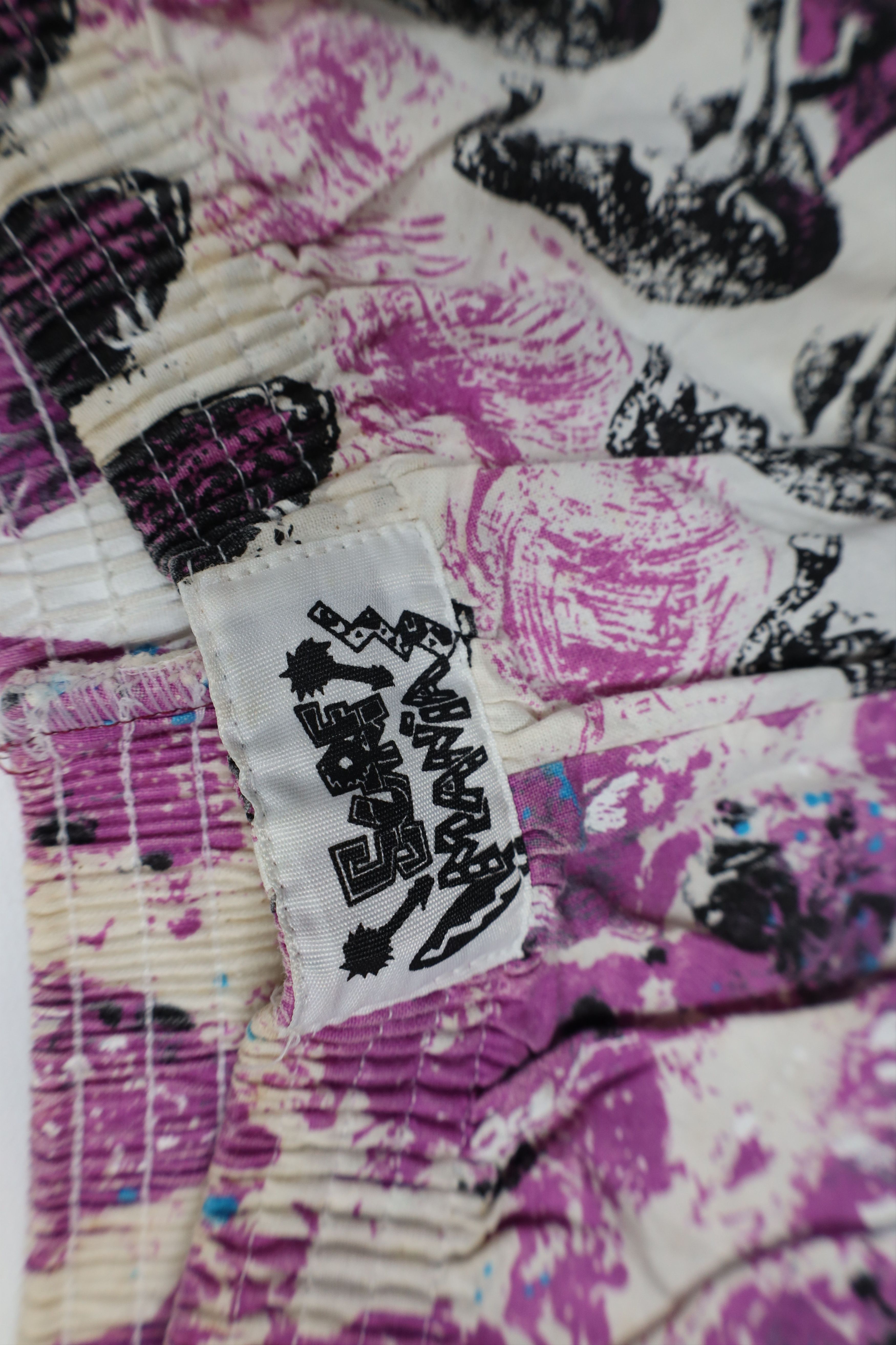 Vintage Vintage 90s Streetwear Surf All Over Print Shorts Cotton Size US 30 / EU 46 - 6 Thumbnail