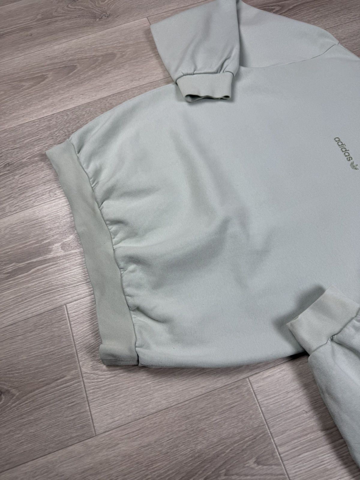 Adidas Adidas Trefoil Linear Crew Neck Sweatshirt Size S Size US S / EU 44-46 / 1 - 6 Thumbnail