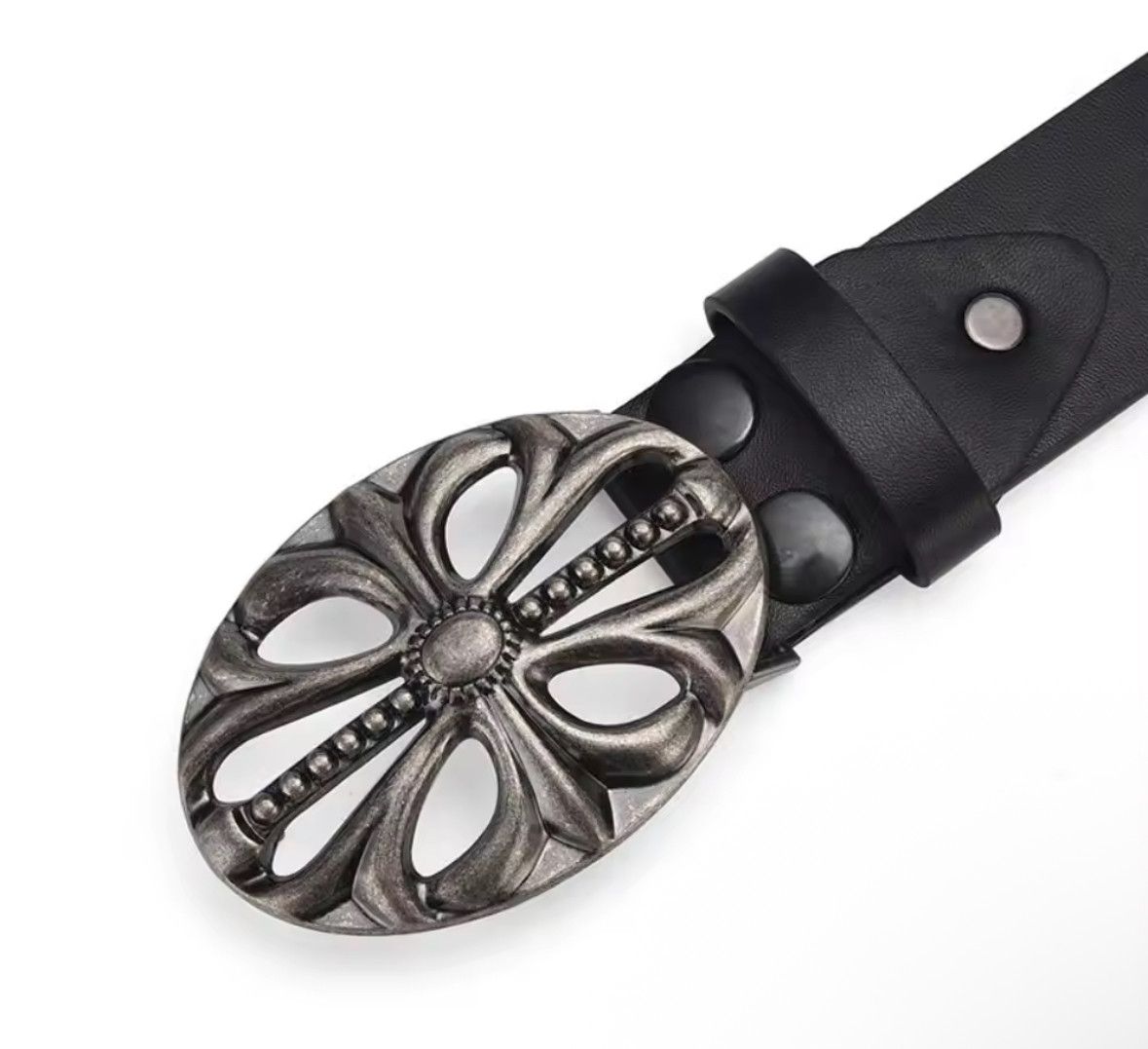 Japanese Brand Streetwear Belt Bohemian Skull Skeleton Head Punk Rock Y2K Size ONE SIZE - 6 Thumbnail