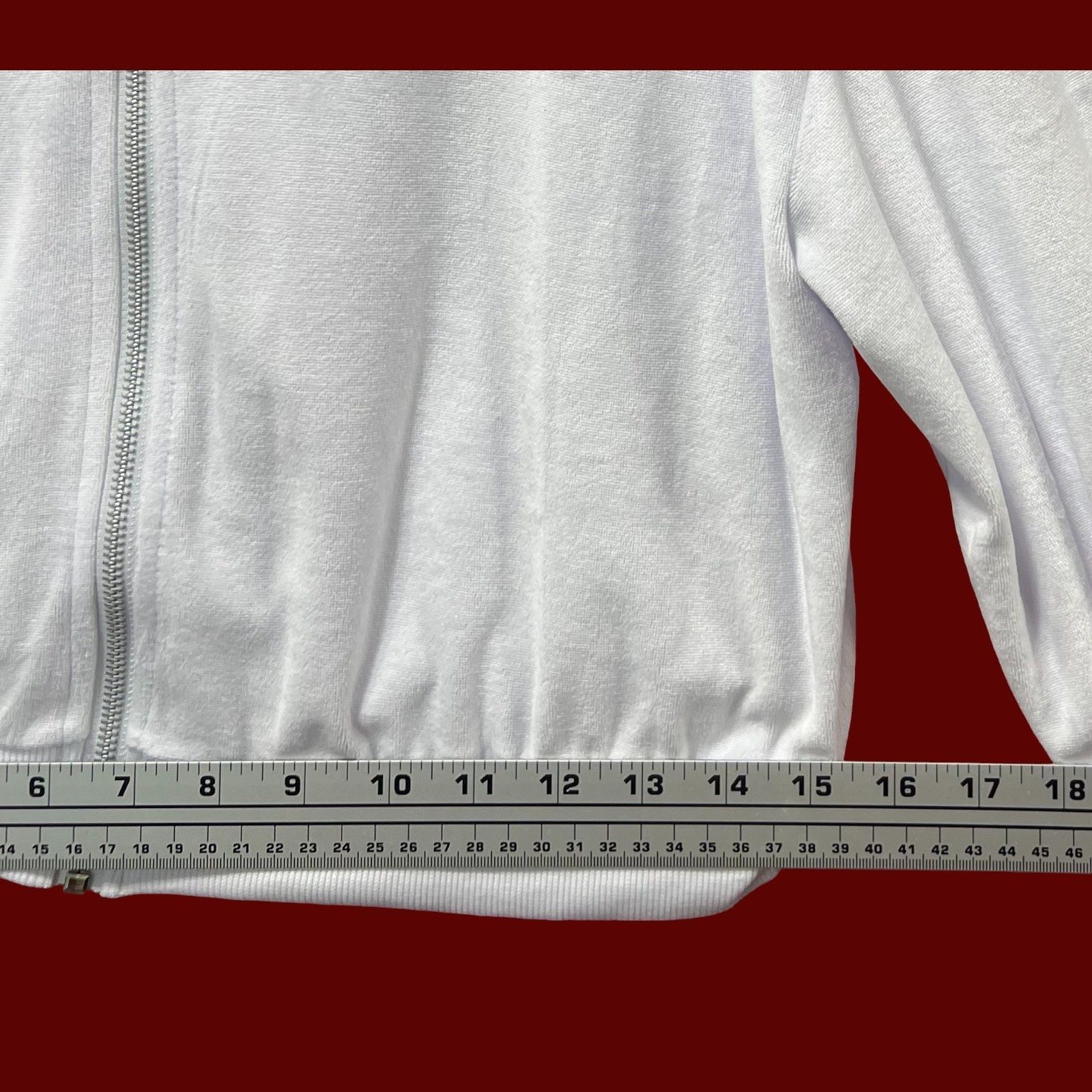 rue21 Rue 21 - Women's Long Sleeve Hooded Sweatshirt - White - Lar Size L / US 10 / IT 46 - 5 Thumbnail