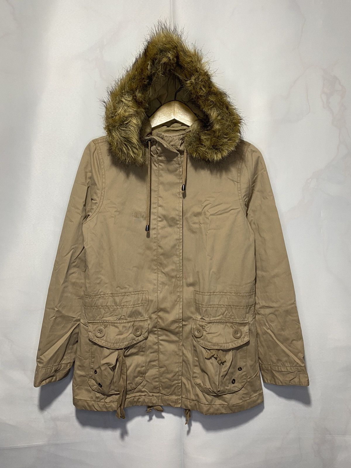 Gap × Japanese Brand × Vintage Vintage GAP faux fur jacket Size M / US 6-8 / IT 42-44 - 1 Thumbnail