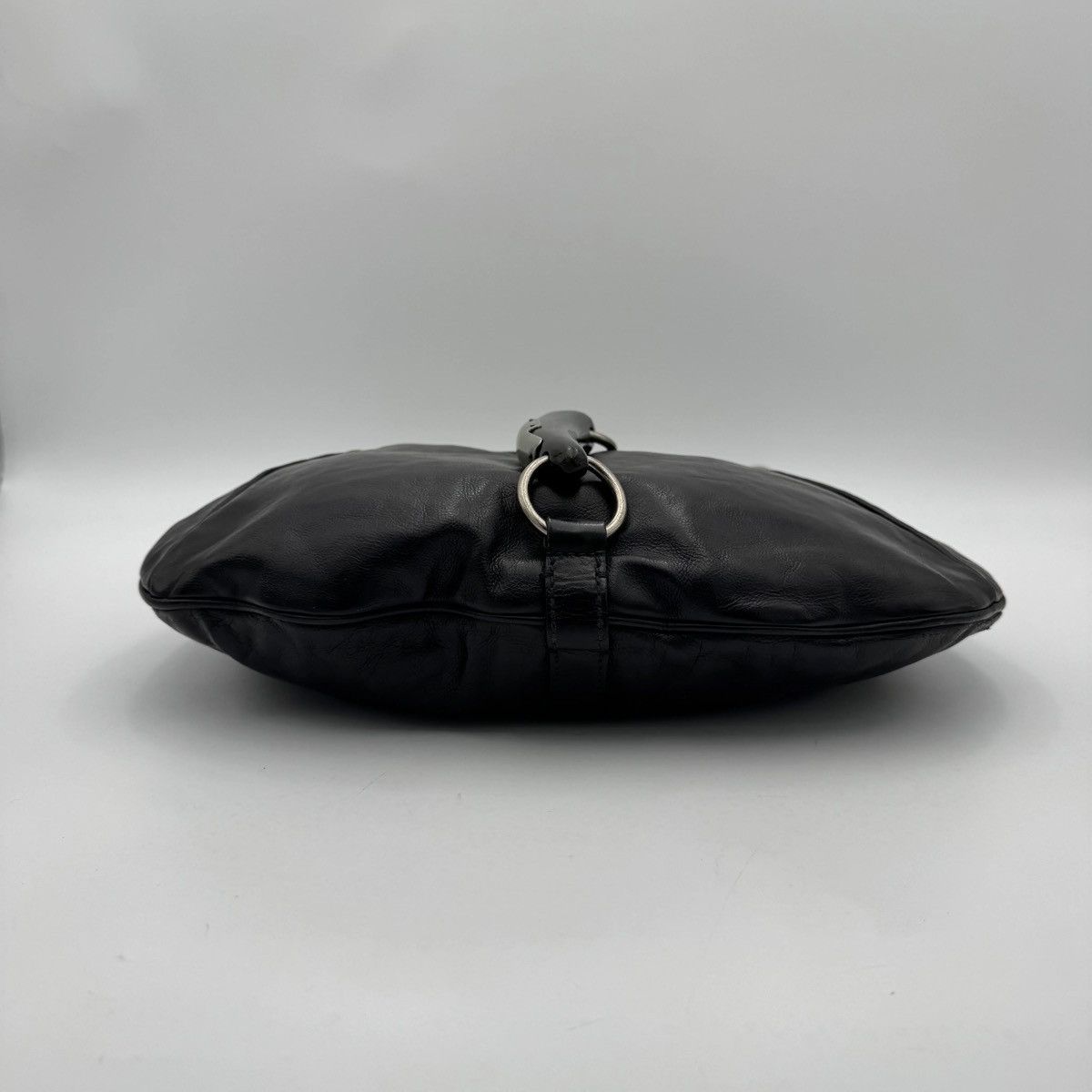 Yves Saint Laurent YSL Black Leather Mombasa Hobo Bag Size ONE SIZE - 5 Thumbnail