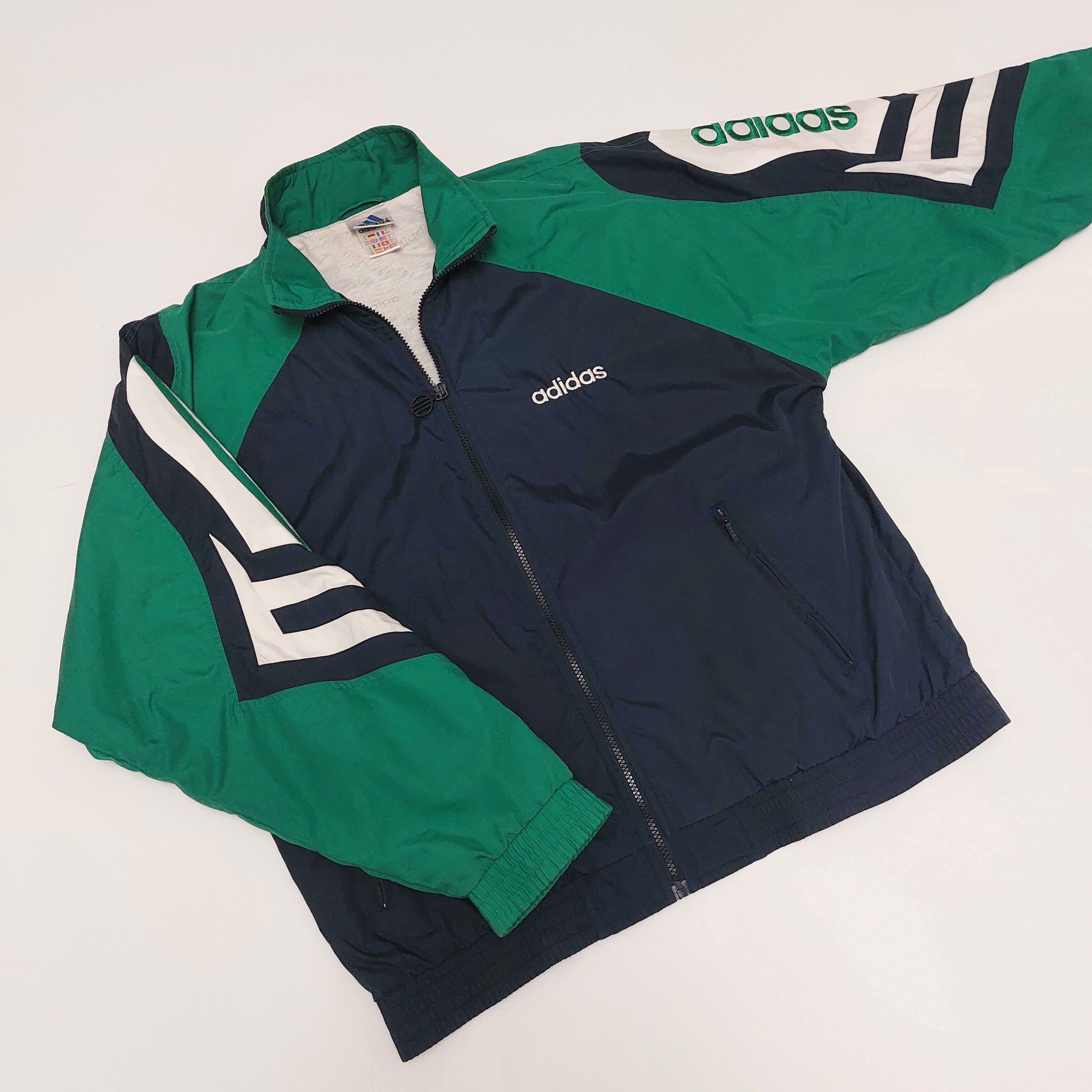 Lサイズ／NEIGHBORHOOD／ TRACK JACKET MOD Neighborhood Track Jacket Mod (Grün / Schwarz / Weiss