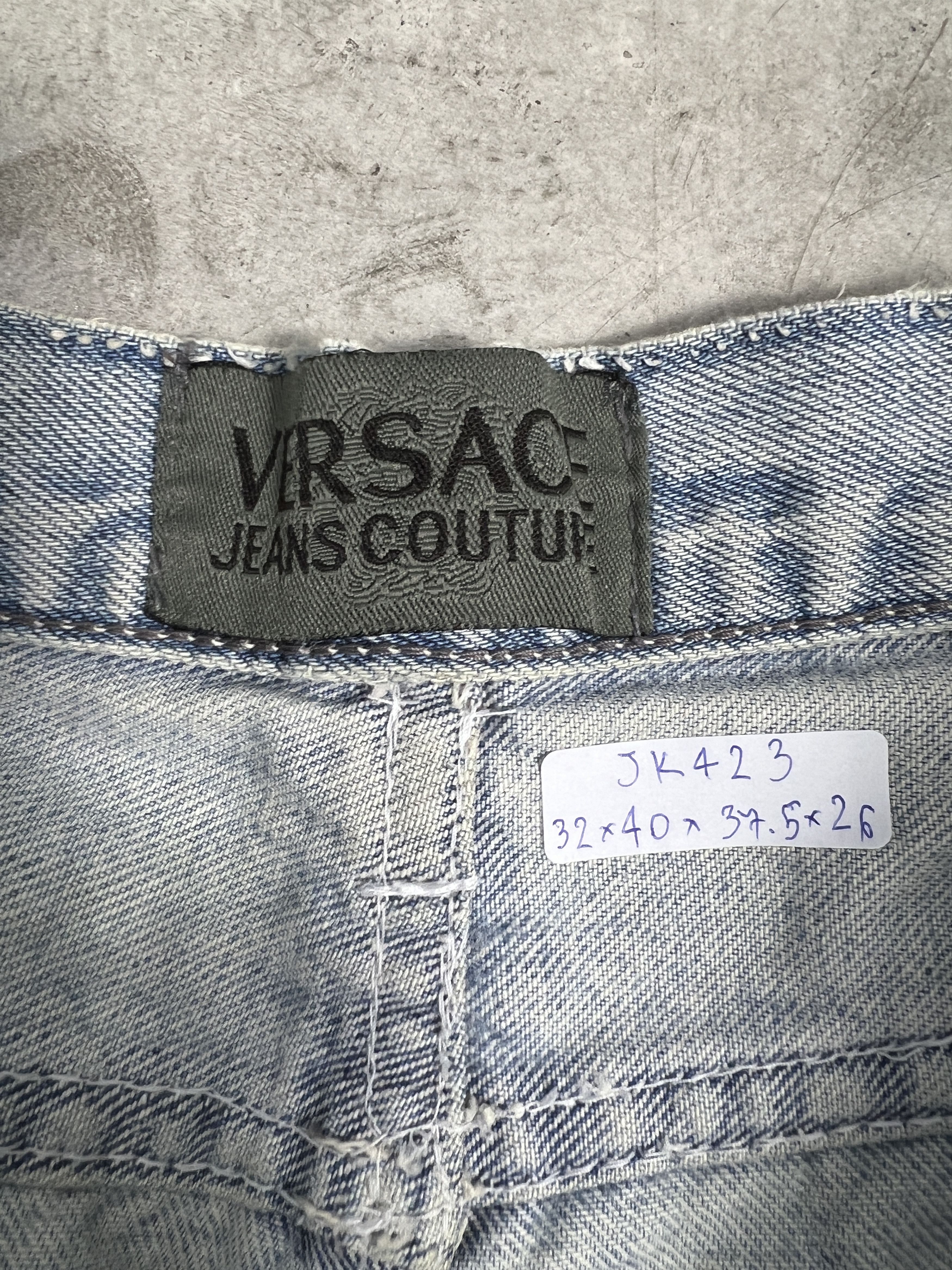 Versace Jeans Couture Vintage Versace Jeans Couture Baggy Denim JK423 Size US 32 / EU 48 - 3 Thumbnail