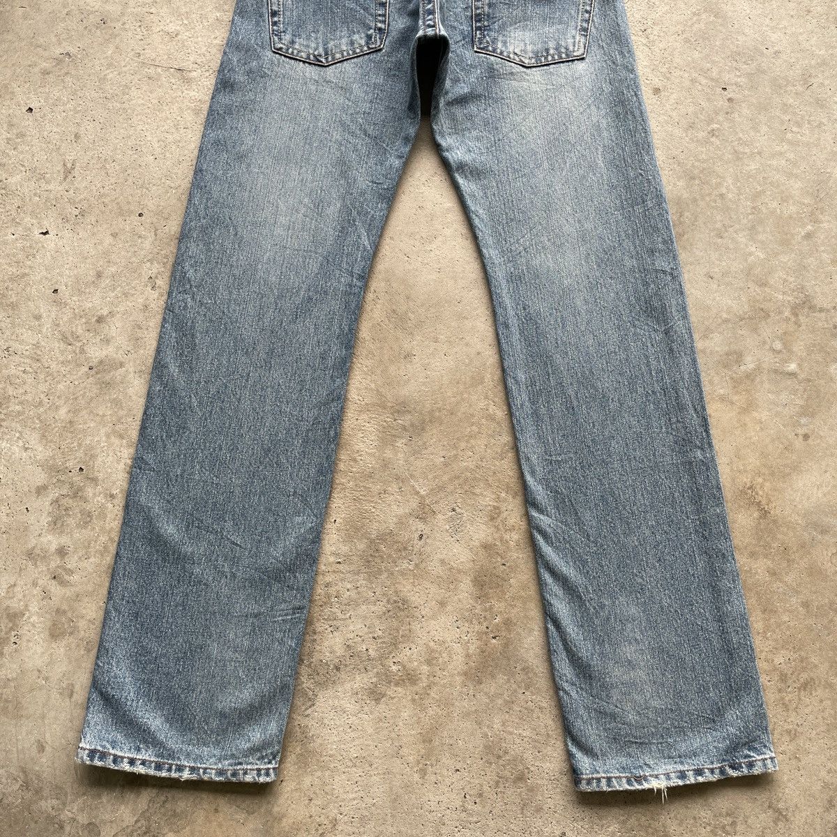 Japanese Brand Vintage Japanese Faded Denim Jeans Pants Distressed W30x33.5 Size US 30 / EU 46 - 9 Thumbnail