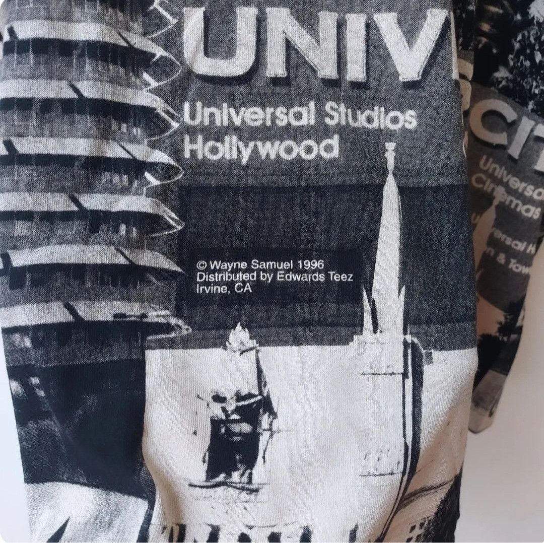 Vintage Vintage 90's Hollywood Wayne Samuel 1996 Allover Print Size US XL / EU 56 / 4 - 5 Thumbnail