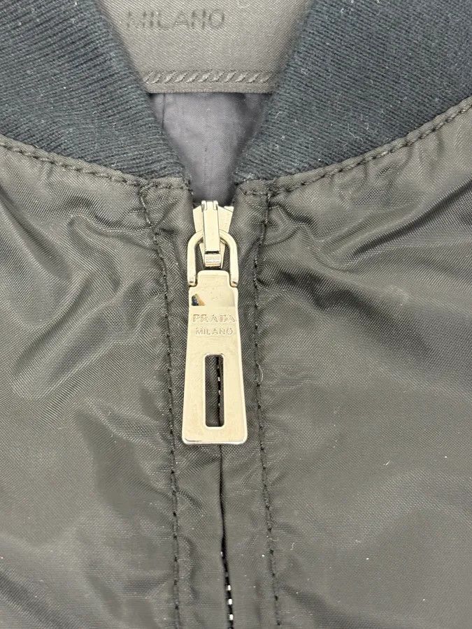 Prada SS2010 Prada Black Nylon Multi Zips Bomber Jacket Size US M / EU 48-50 / 2 - 11 Thumbnail