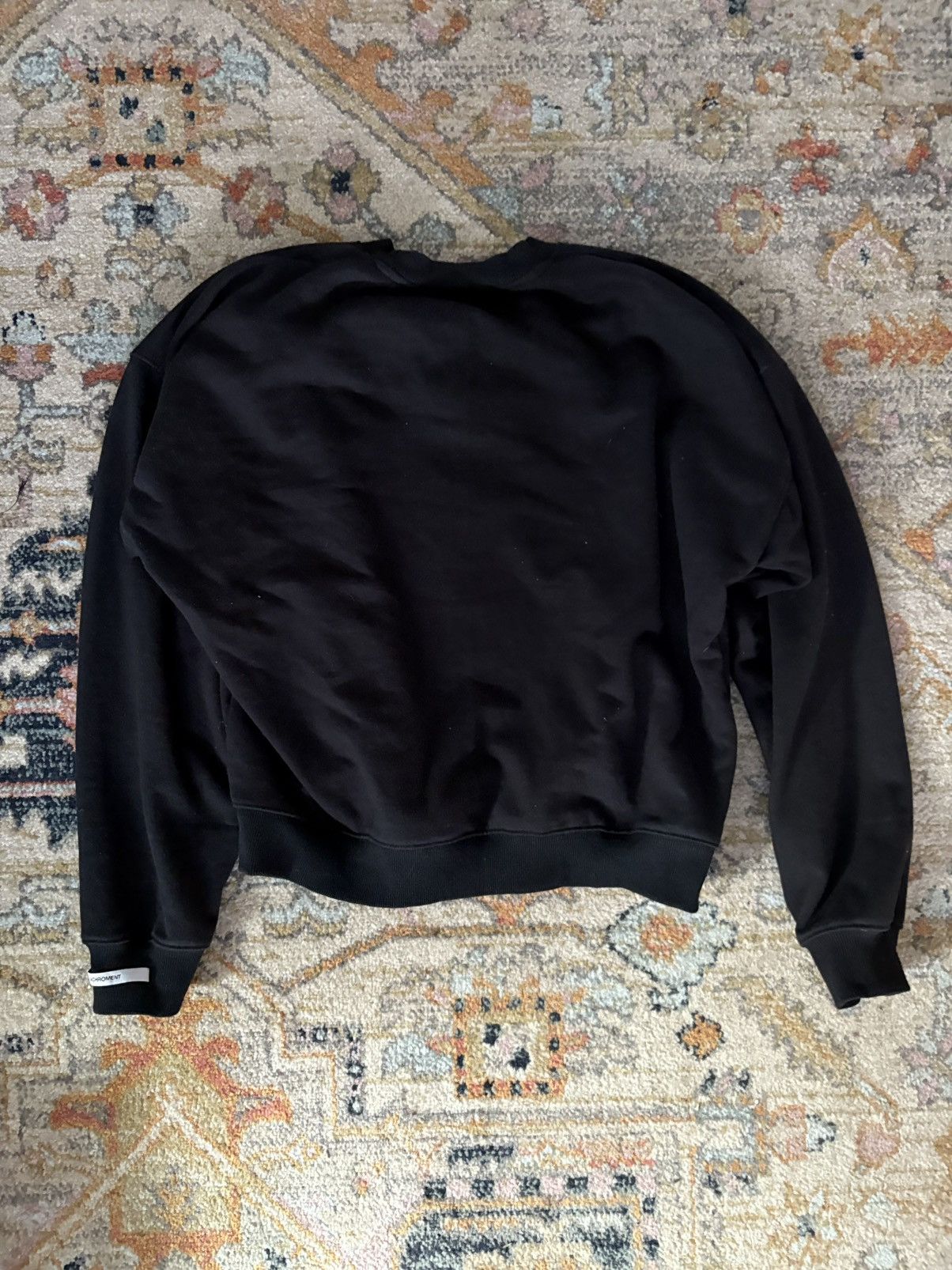 Other Black boxy fit sweatshirt Size US L / EU 52-54 / 3 - 2 Thumbnail