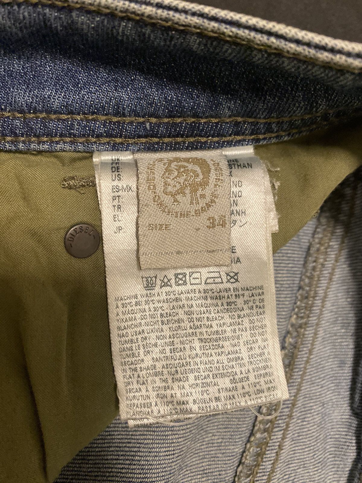Diesel Vintage diesel denim Size US 34 / EU 50 - 9 Thumbnail