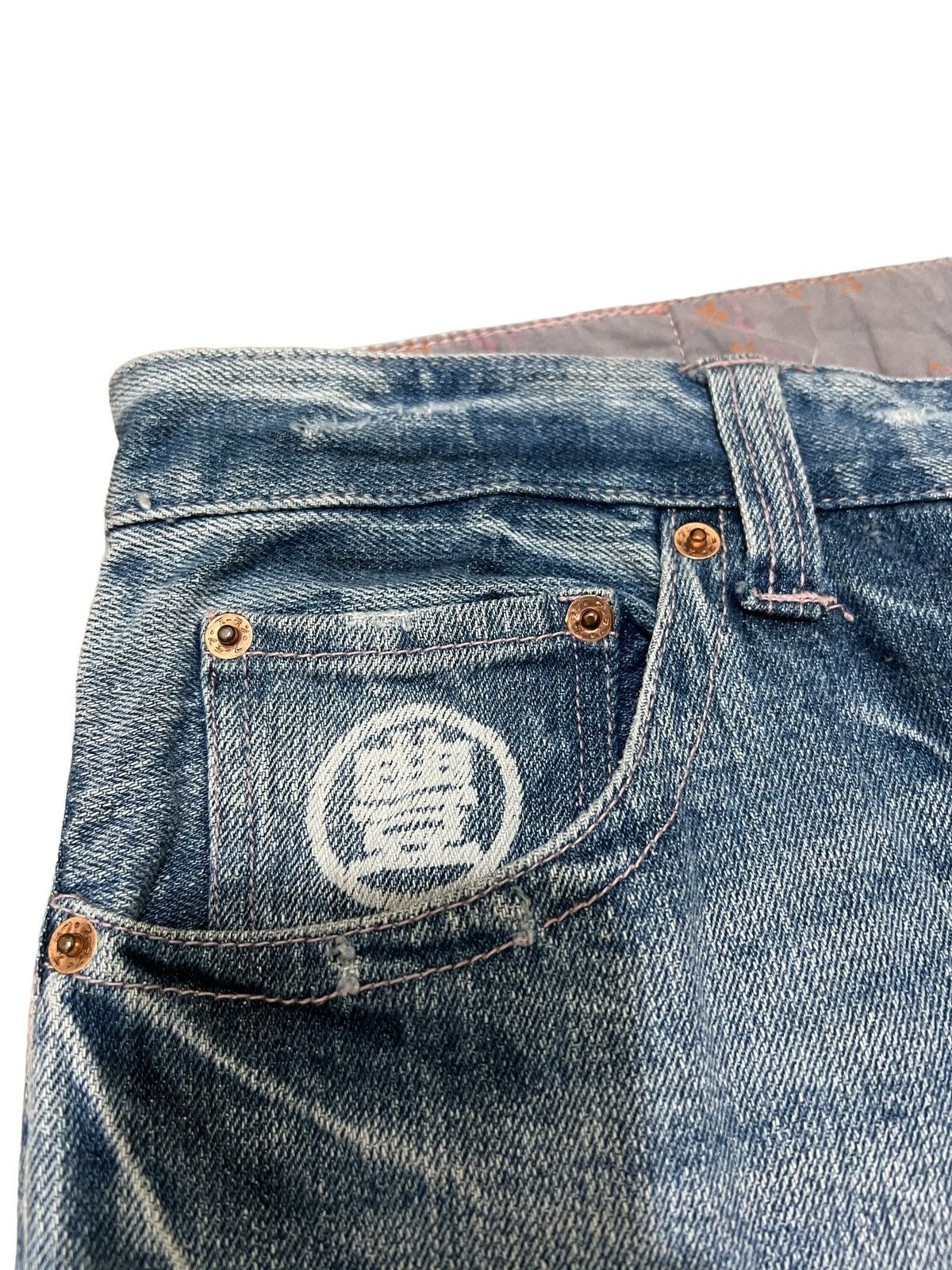 If Six Was Nine × Japanese Brand Senba dragon japanese jeans Size US 34 / EU 50 - 8 Thumbnail