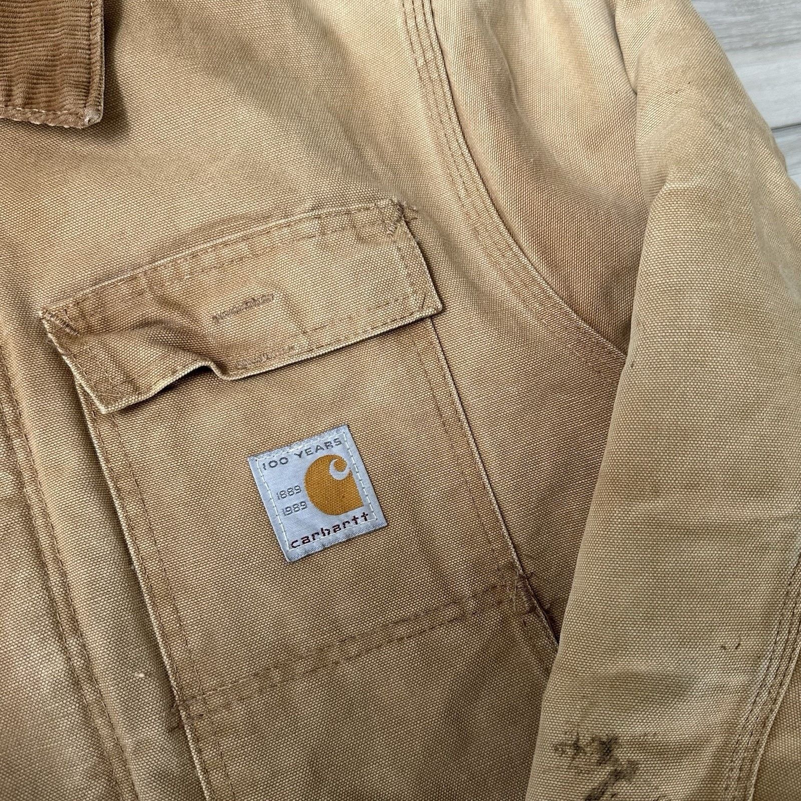 Carhartt VTG Carhartt 100 Year Arctic Quilted Lined Coat Jacket USA Size US XL / EU 56 / 4 - 8 Thumbnail
