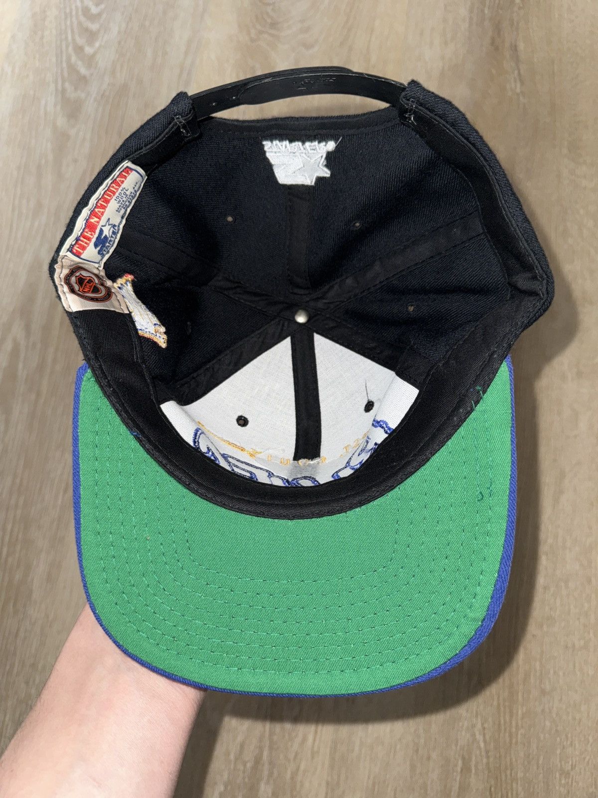 Starter Vintage St. Louis Blues Starter Graffiti SnapBack Hat Size ONE SIZE - 4 Thumbnail