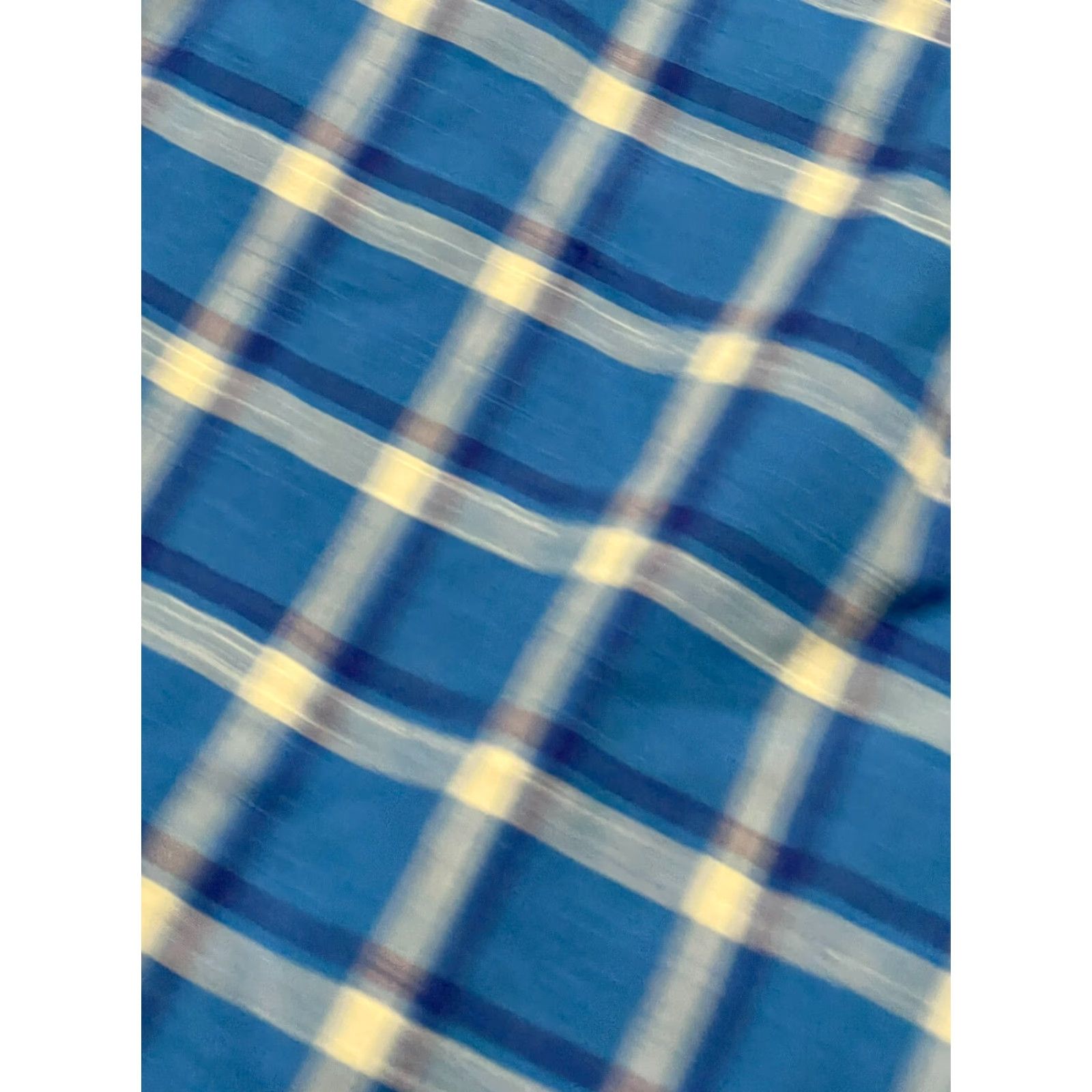 J.Crew J.CREW Shirt, Women's XS, Plaid, Button-Up, Long Sleeve, Blue, Casual, Regular, FALL SPRING SUMMER, Womens, Button-Up, Vintage: No Size XS / US 0-2 / IT 36-38 - 6 Thumbnail