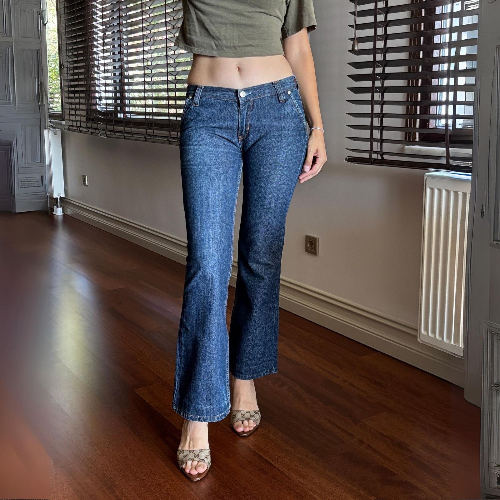 Levi's Levi's Engineered Bootcut Jeans W30 Vintage Light Wash Denim Size US 30 / EU 46 - 1 Thumbnail