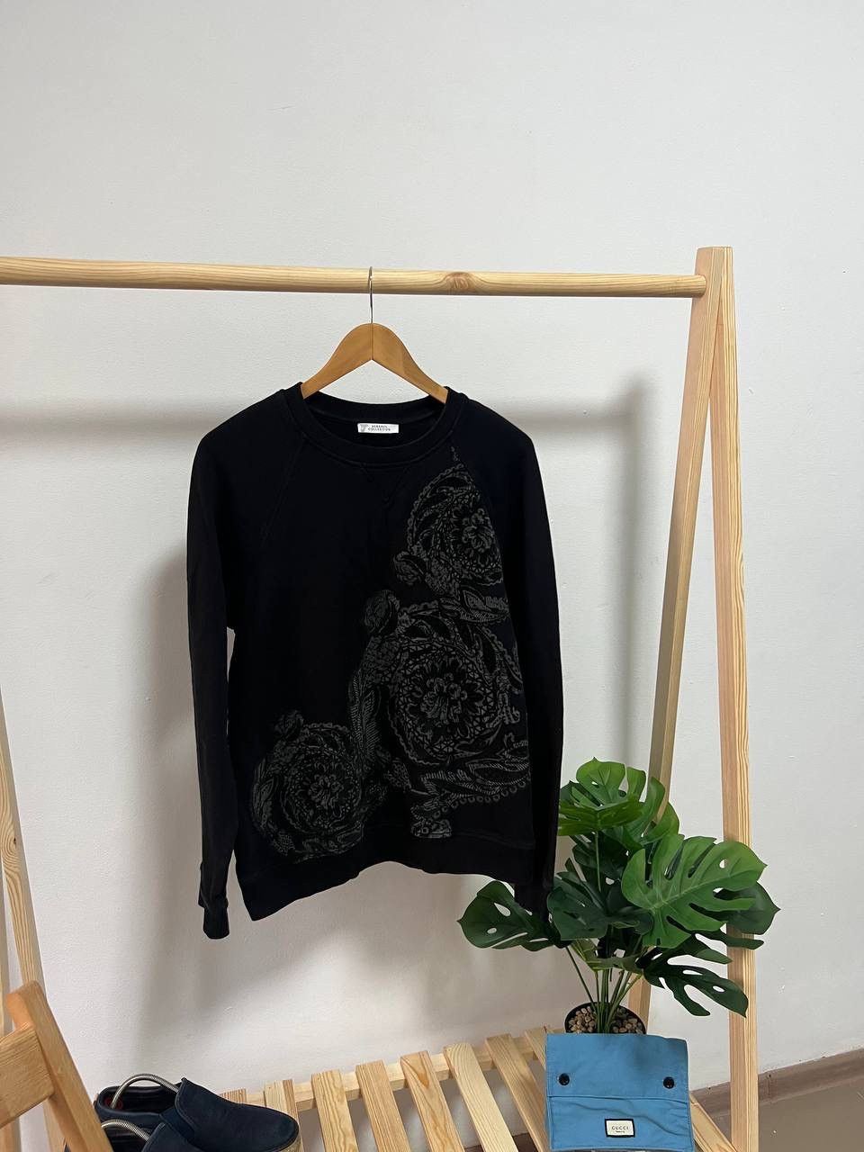 Versace Versace Collection Crewneck Sweater Black Size Medium Size US M / EU 48-50 / 2 - 3 Thumbnail