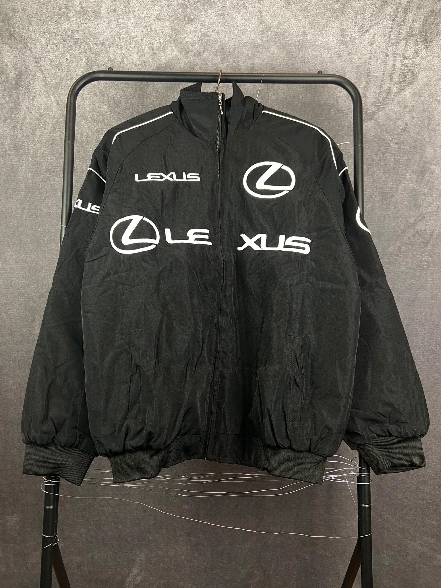 Vintage Vintage Lexus Black Jacket Size XL Size US XL / EU 56 / 4 - 1 Thumbnail
