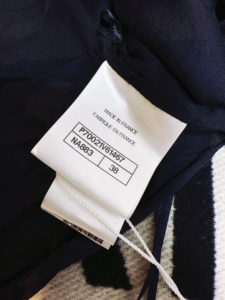 Chanel Chanel 21c early spring dark blue sleeveless large double Size XS / US 0-2 / IT 36-38 - 6 Thumbnail