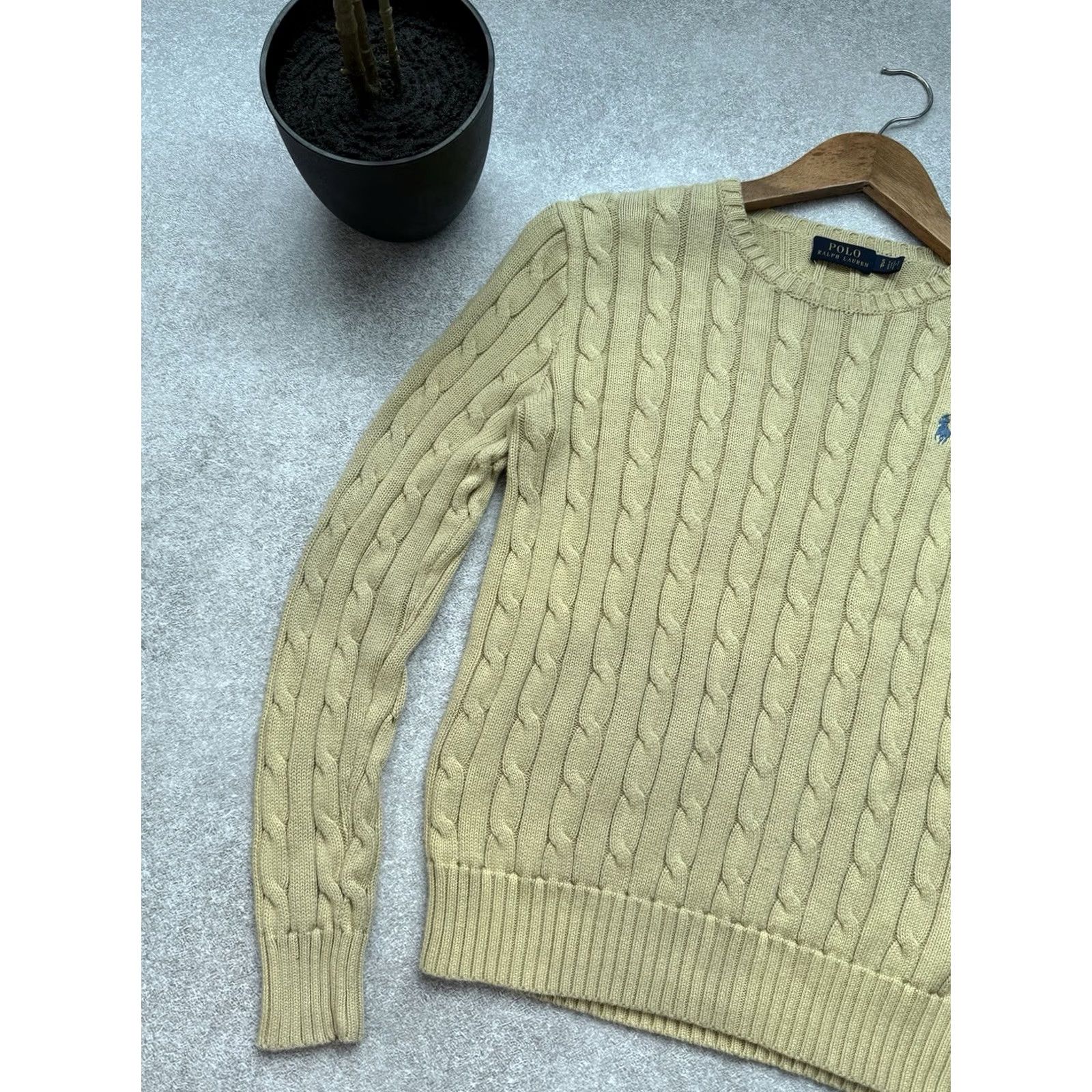 Polo Ralph Lauren Polo Ralph Lauren Sweater Crew Neck Womens Gold S Size S / US 4 / IT 40 - 4 Thumbnail