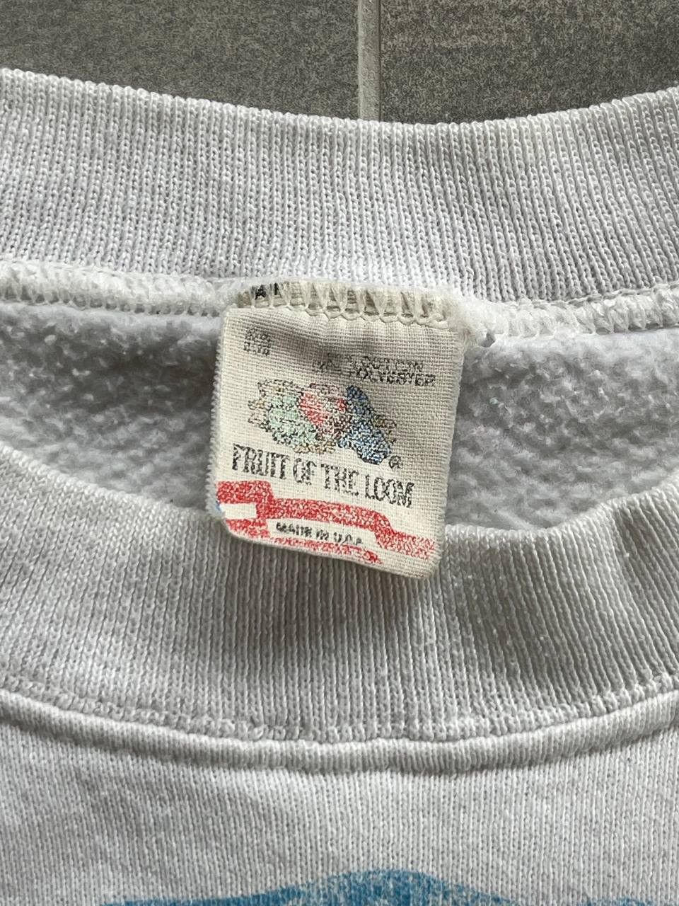 Vintage Vintage 90s Scattered Images Chicago Painted Sweatshirt Size US M / EU 48-50 / 2 - 4 Thumbnail