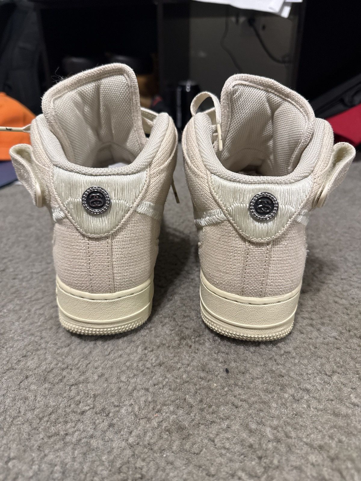 Stussy Air Force 1 Mid Stussy Fossil Size US 8.5 / EU 41-42 - 4 Thumbnail