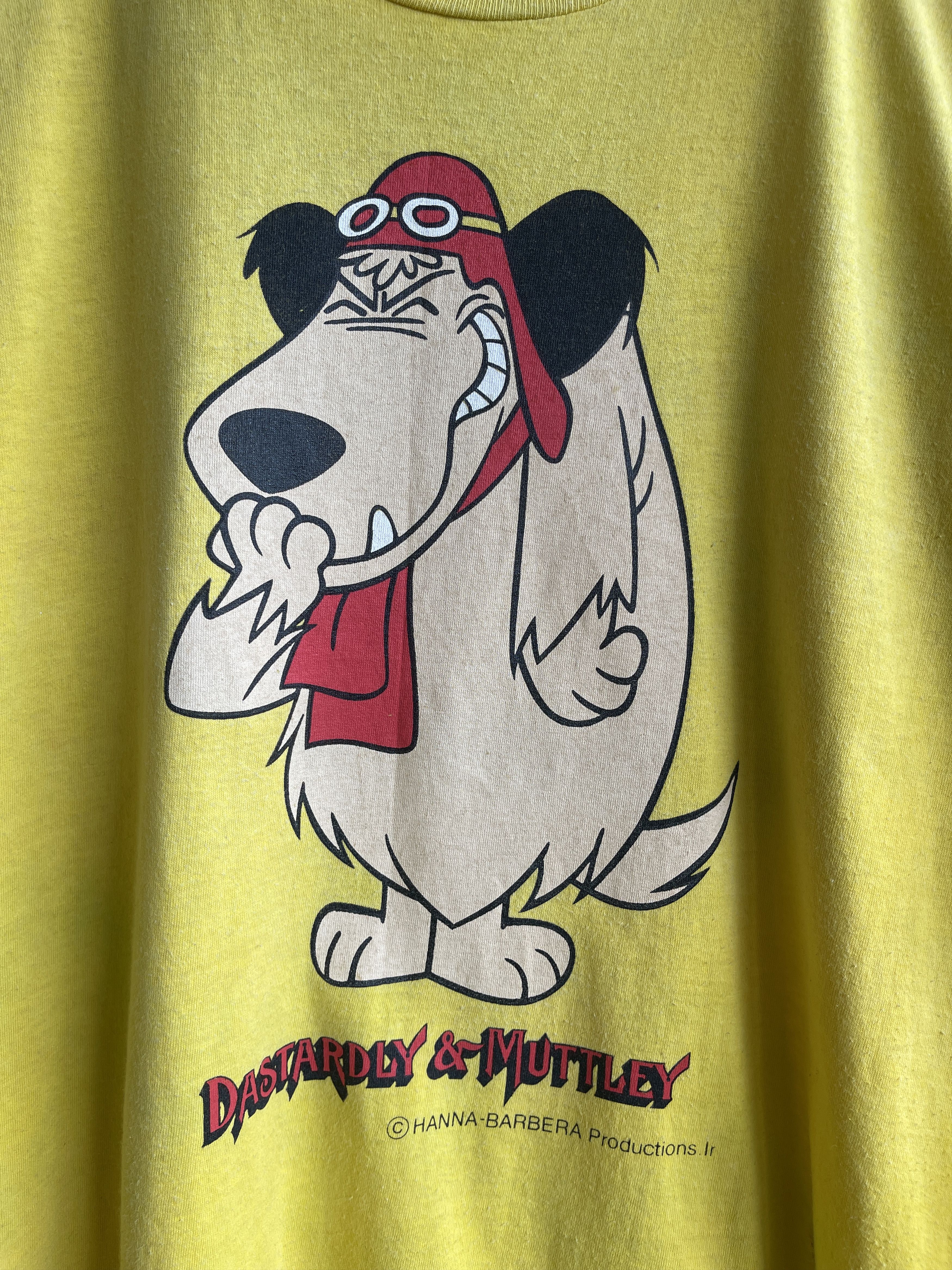 Beauty Beast Vintage 90s🔥HANNA BARBERA DASTARDLY&MUTTLEY🔥Faded Tee Size US M / EU 48-50 / 2 - 2 Thumbnail