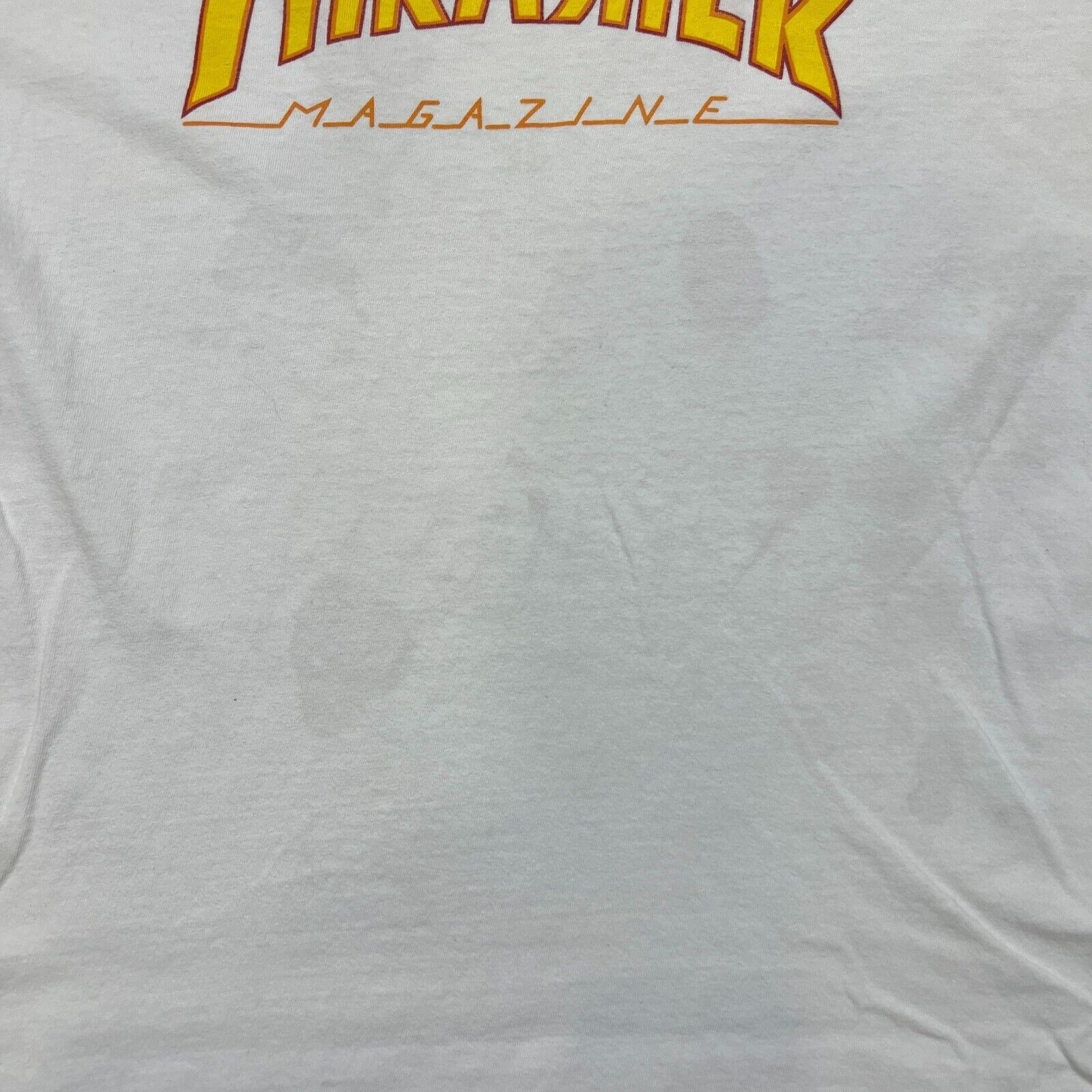 Thrasher × Vintage Thrasher Magazine T Shirt Skateboard Flame Spell Out Tee Size US L / EU 52-54 / 3 - 3 Thumbnail