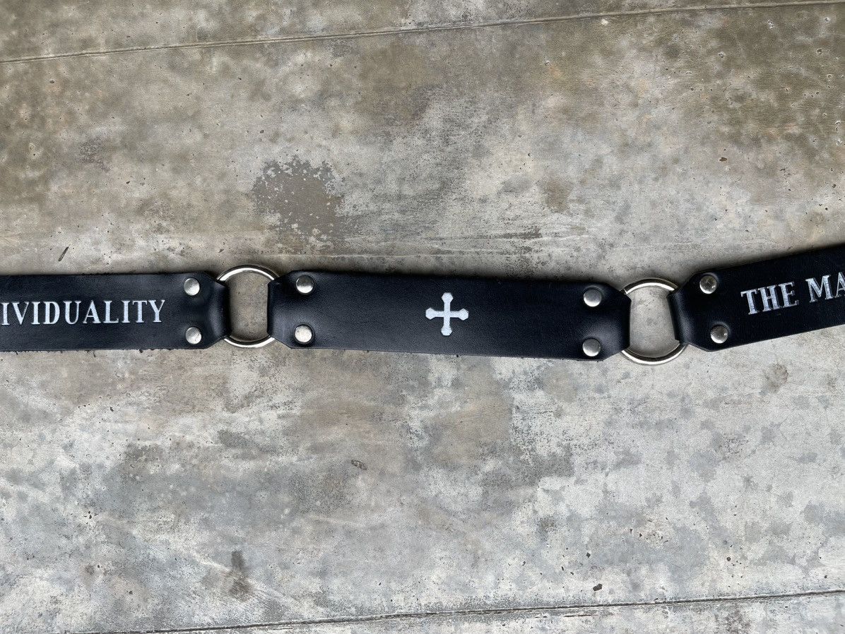 Japanese Brand × Seditionaries Leather Belt Punk Individuality The Mad Brad Size ONE SIZE - 4 Thumbnail