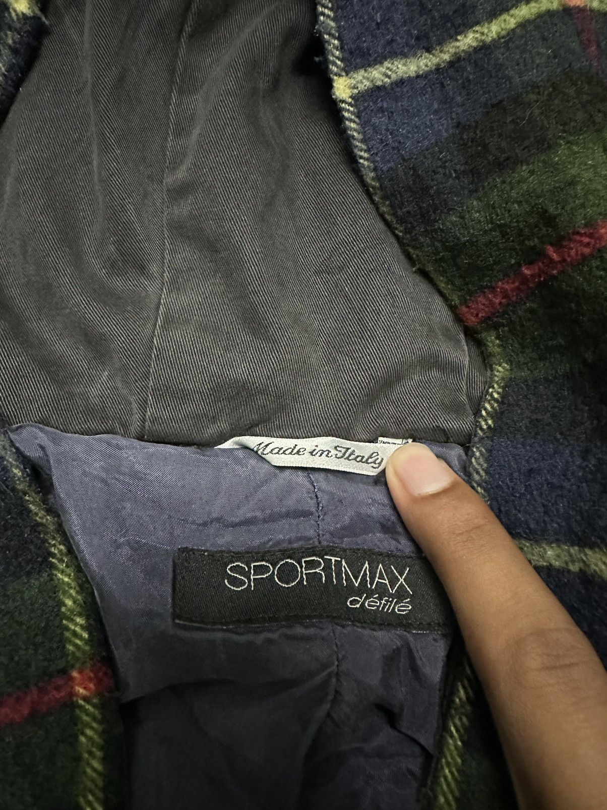 Vintage Vintage Sportmax Defile Wool Duffle Jacket Size US M / EU 48-50 / 2 - 9 Thumbnail