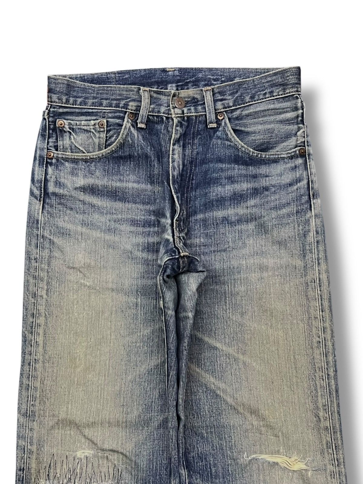 Levi's Vintage 00s Levi’s 510 Japan - Faded Mud Wash Jeans | W29 Size US 29 - 4 Thumbnail