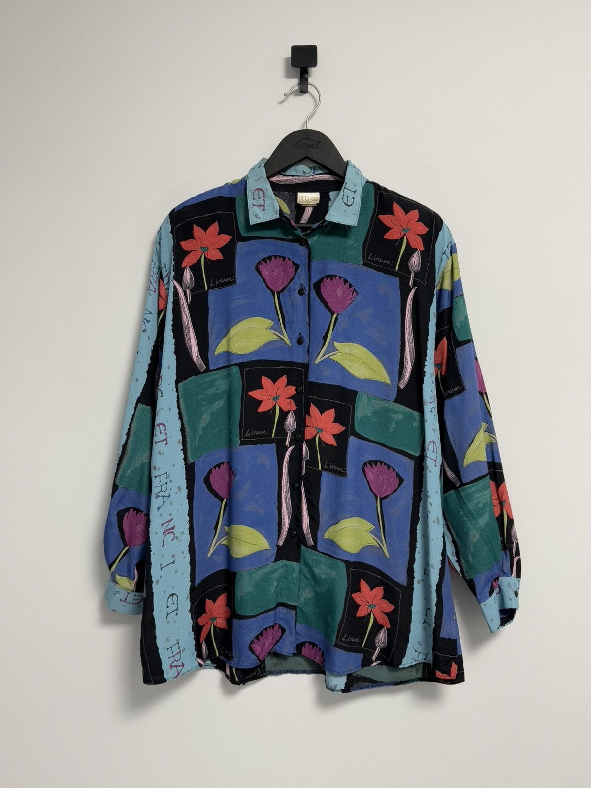 Designer × Japanese Brand × Vintage Elton Button Up T-Shirt Vintage Size M / US 6-8 / IT 42-44 - 1 Thumbnail