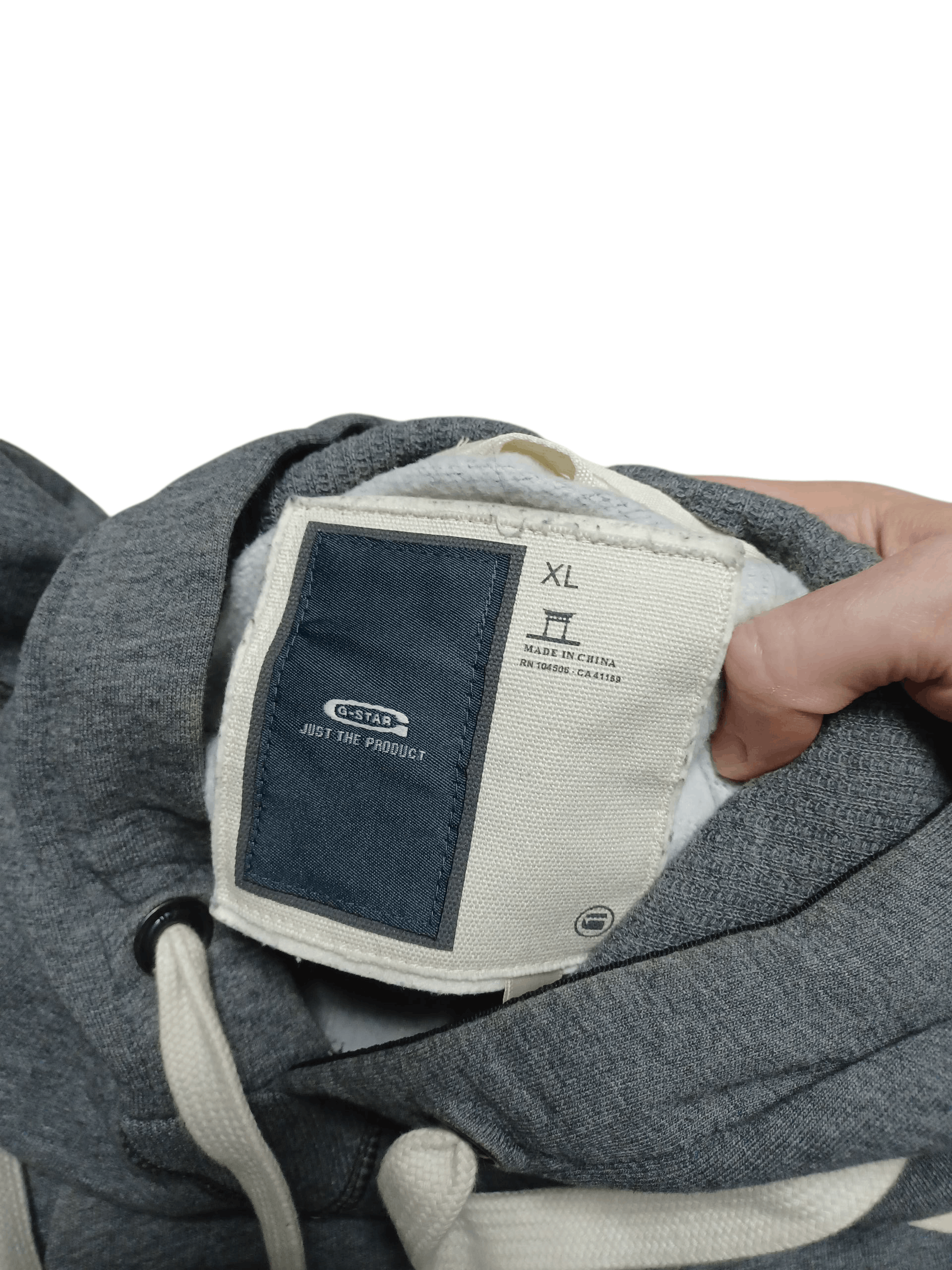 G-Star G STAR RAW VINTAGE AVANT GARDE BIG LOGO EMBROIDERED HOODIE Size US XL / EU 56 / 4 - 4 Thumbnail