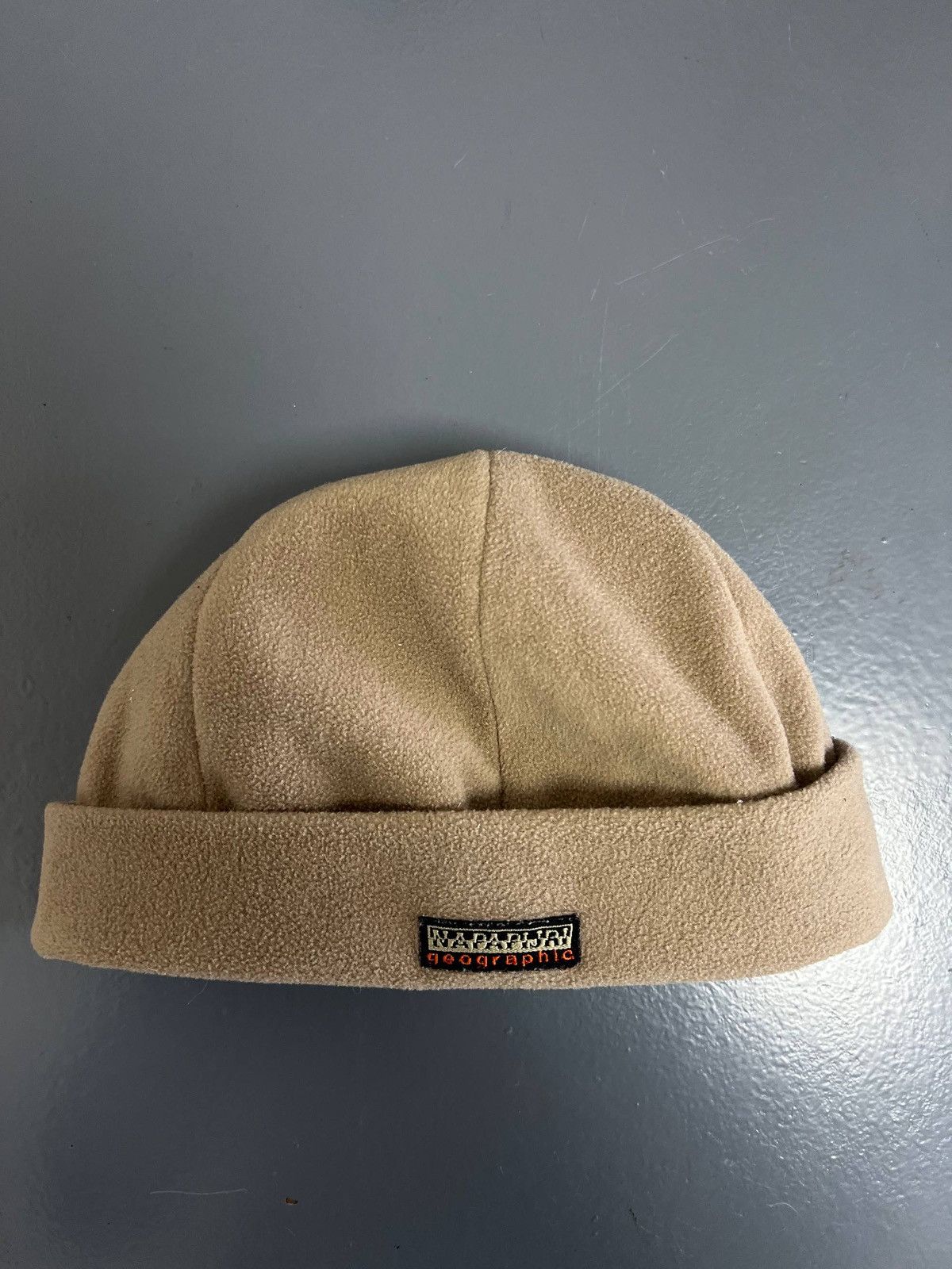 Napapijri Vintage Napapijri Geographic Fleece Hat Travel Mountain OS Size ONE SIZE - 12 Thumbnail