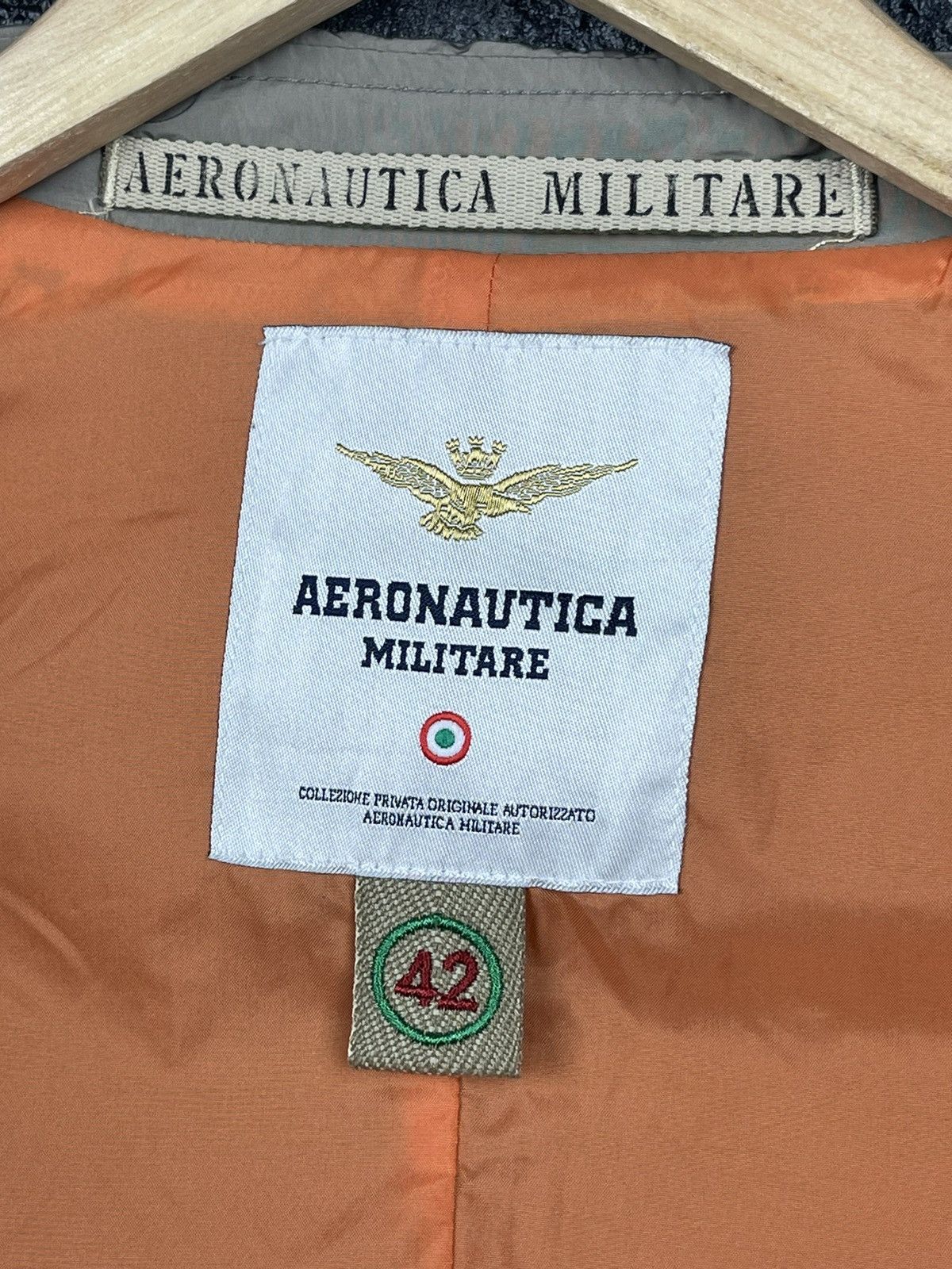 Aeronautica Militare × Vintage Aeronautica Militare Women’s Nylon Bleazer Jacket Size M / US 6-8 / IT 42-44 - 14 Thumbnail