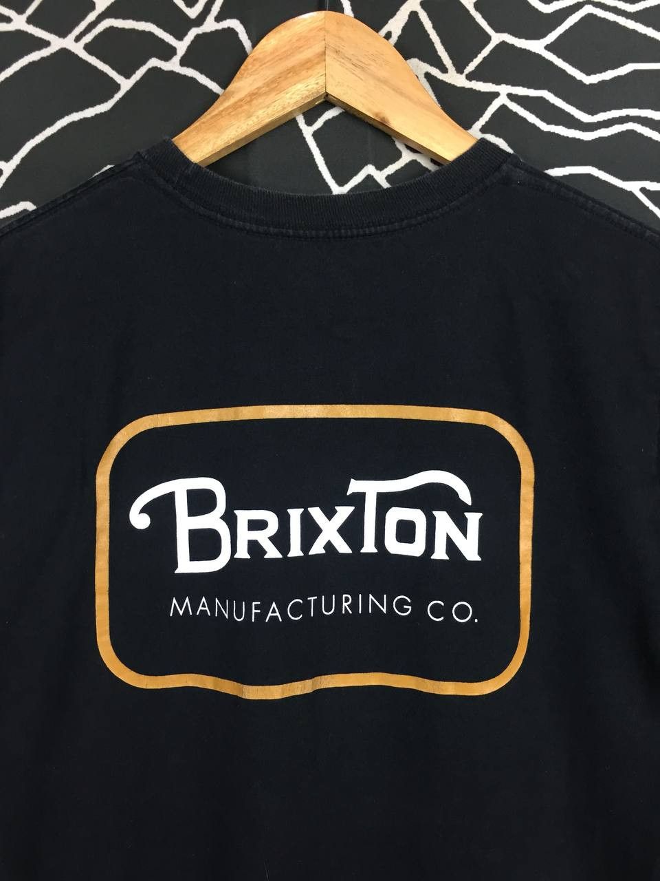 Brixton Brixton Manufacturing Co Logo Standard Fit Tee Size US S / EU 44-46 / 1 - 3 Thumbnail