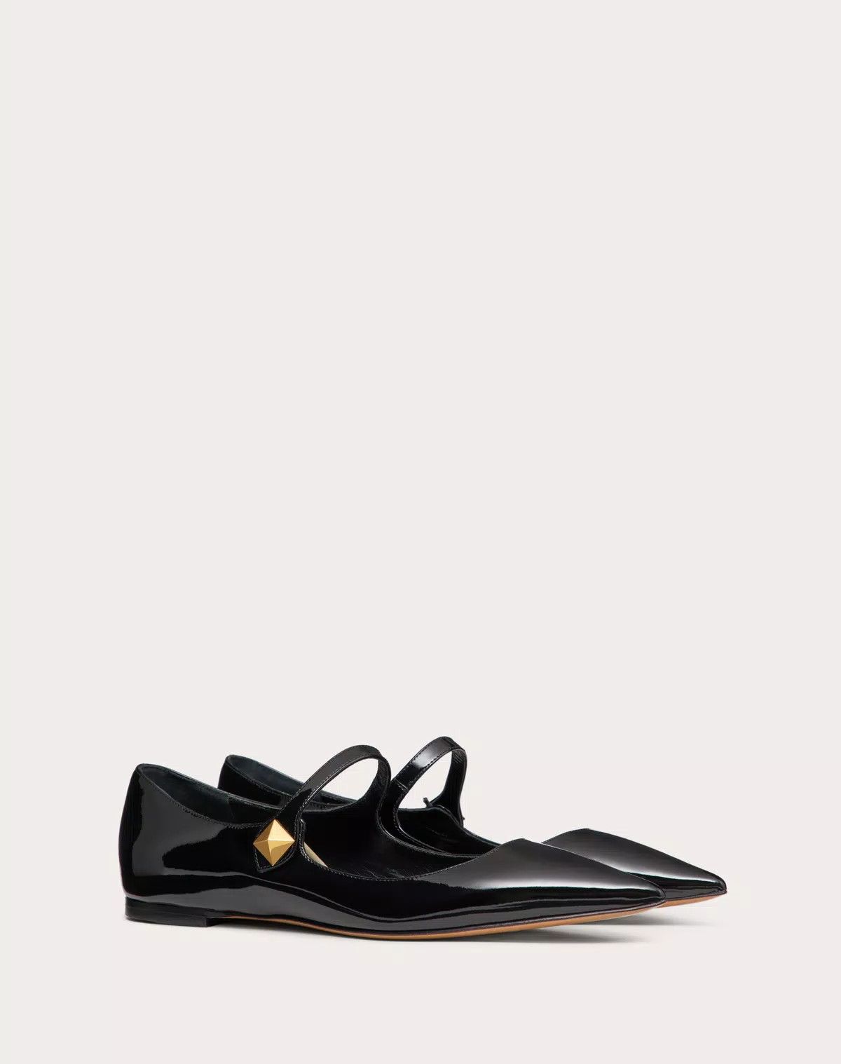 Valentino o1s1wg110426 Tiptoe Patent Leather Ballet Flats in Black Size US 5 / IT 35 - 6 Thumbnail