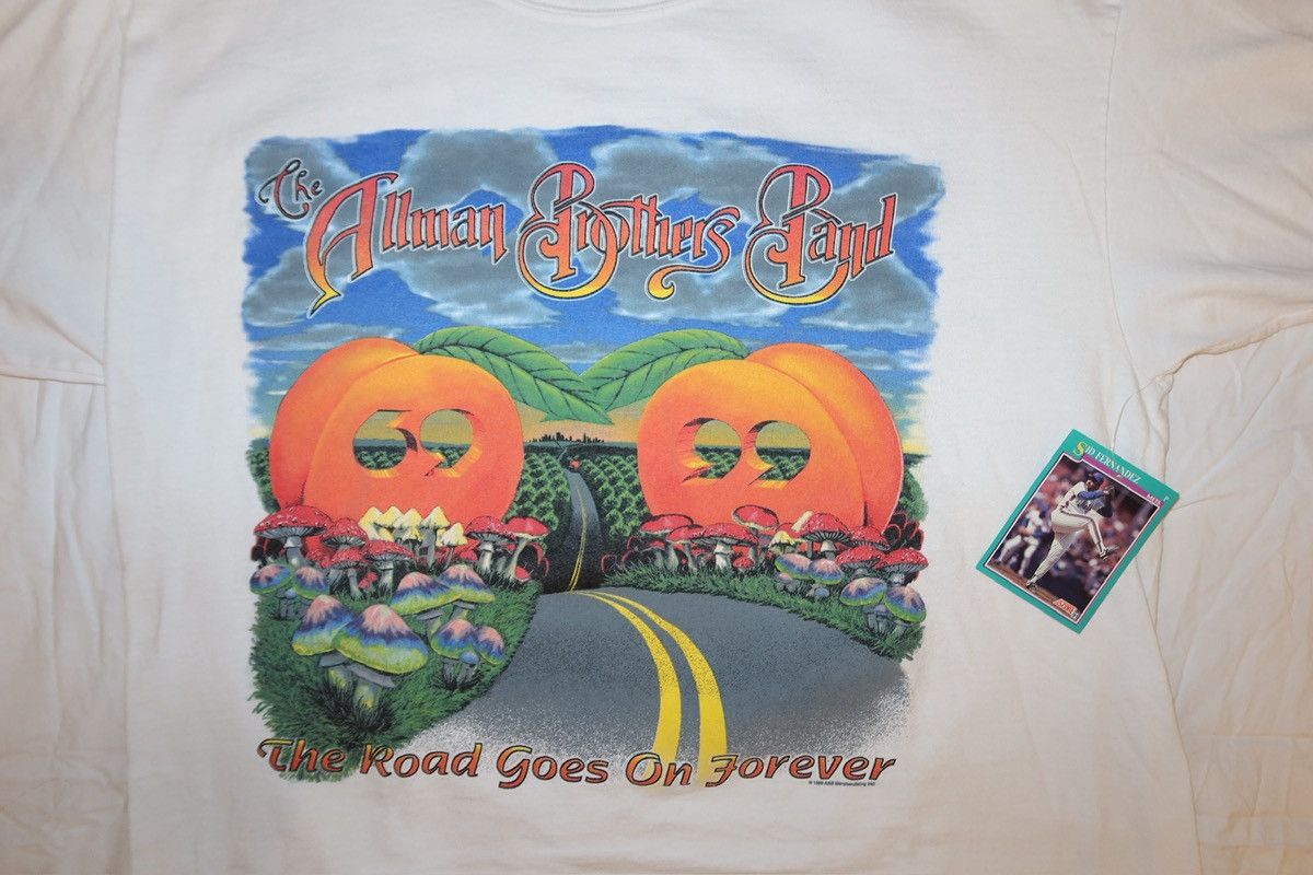 Vintage Allman Brothers Band Tshirt Size US XL / EU 56 / 4 - 3 Thumbnail